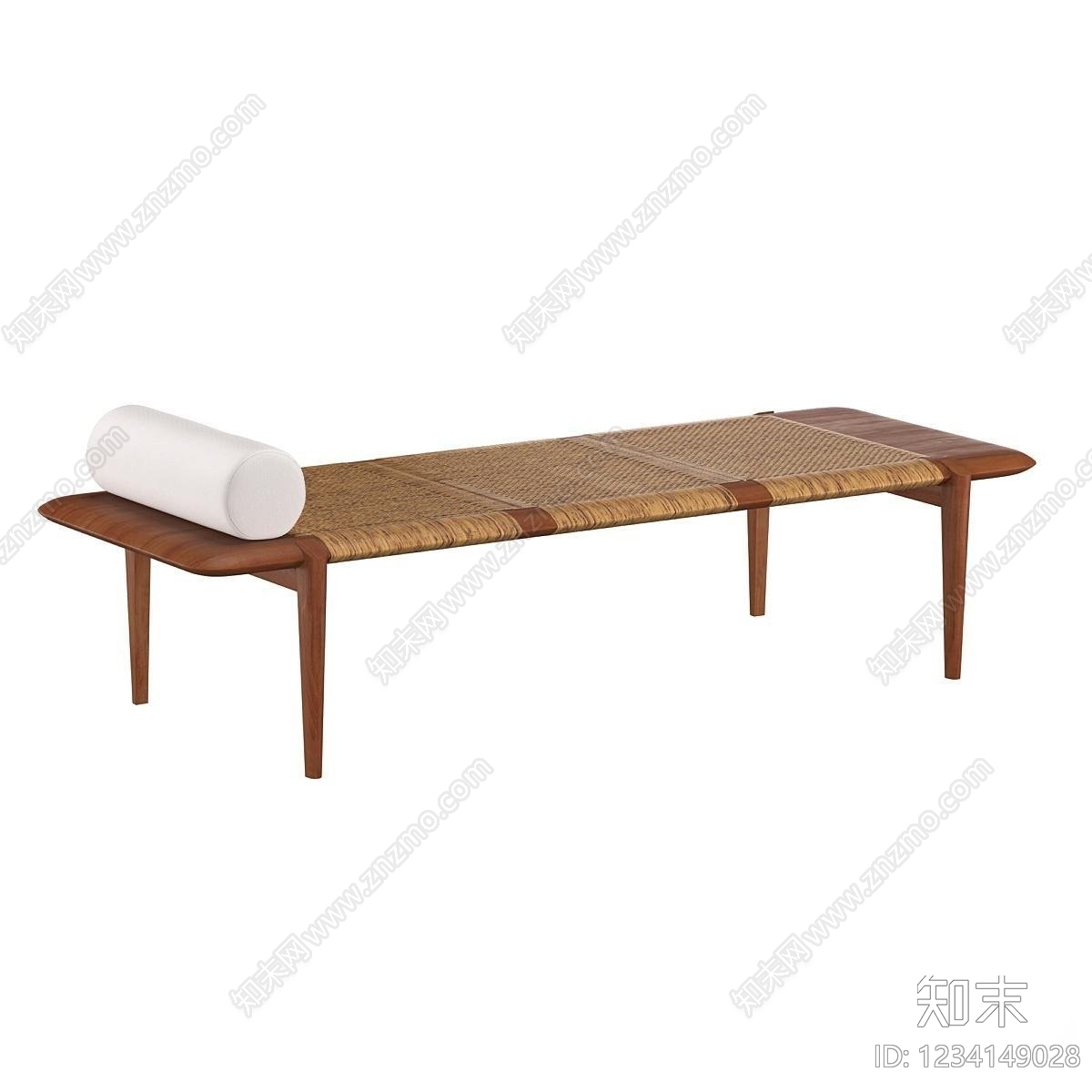 中古风贵妃椅3D模型下载【ID:1234149028】