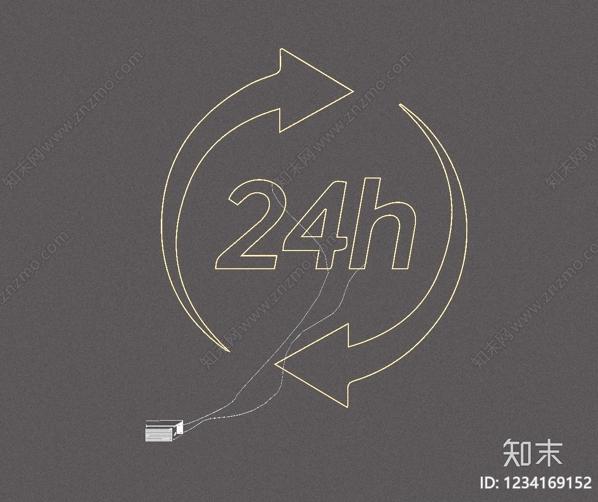 赛博朋克风霓虹灯SU模型下载【ID:1234169152】