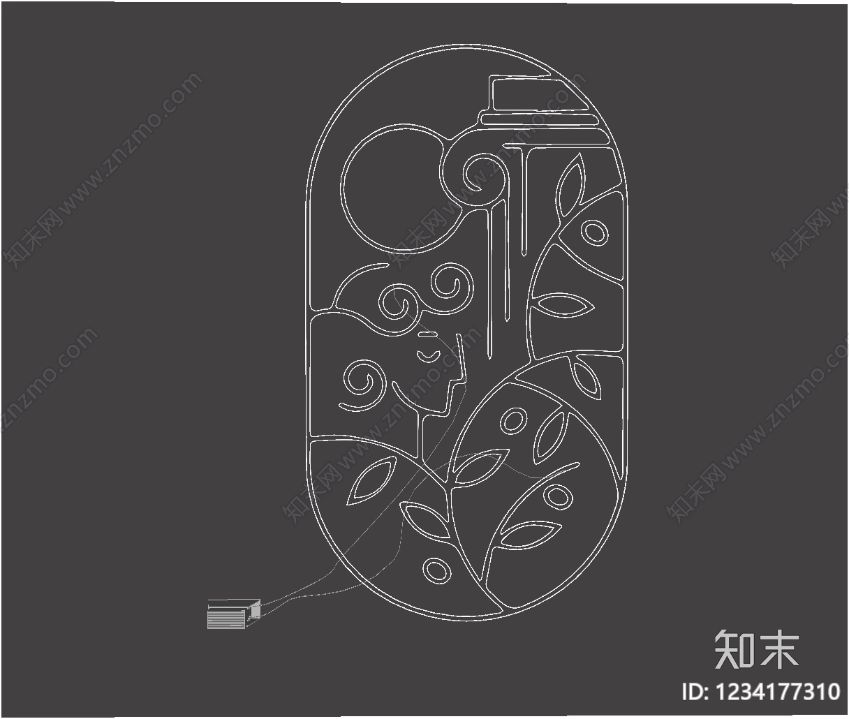 赛博朋克风霓虹灯SU模型下载【ID:1234177310】