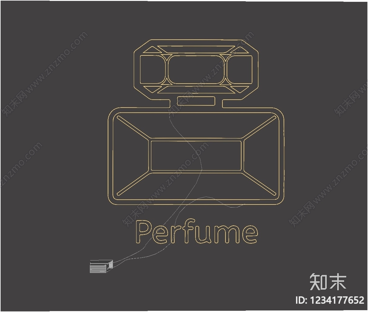 赛博朋克风霓虹灯SU模型下载【ID:1234177652】