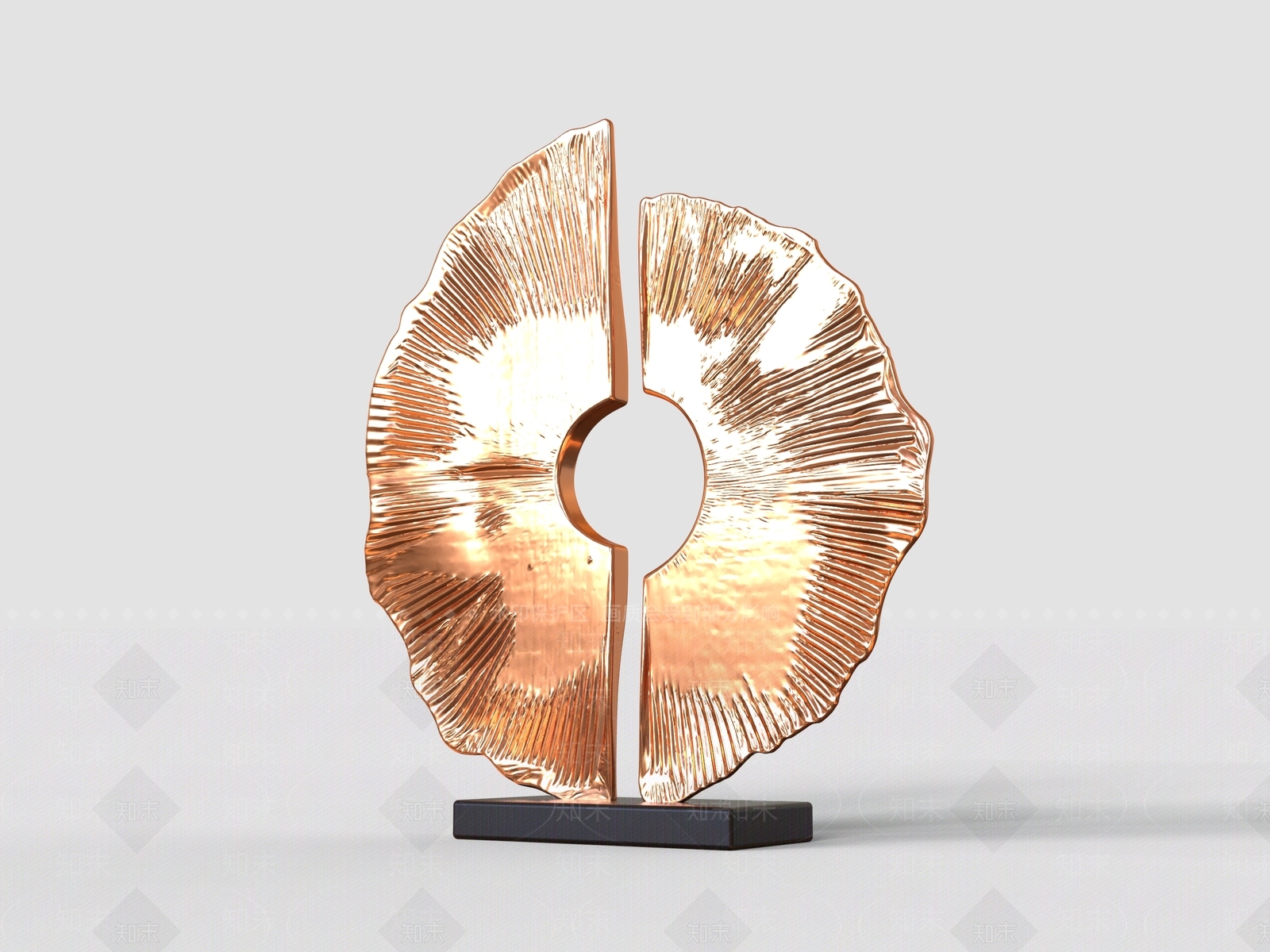 轻奢雕塑摆件3D模型下载【ID:1234178125】