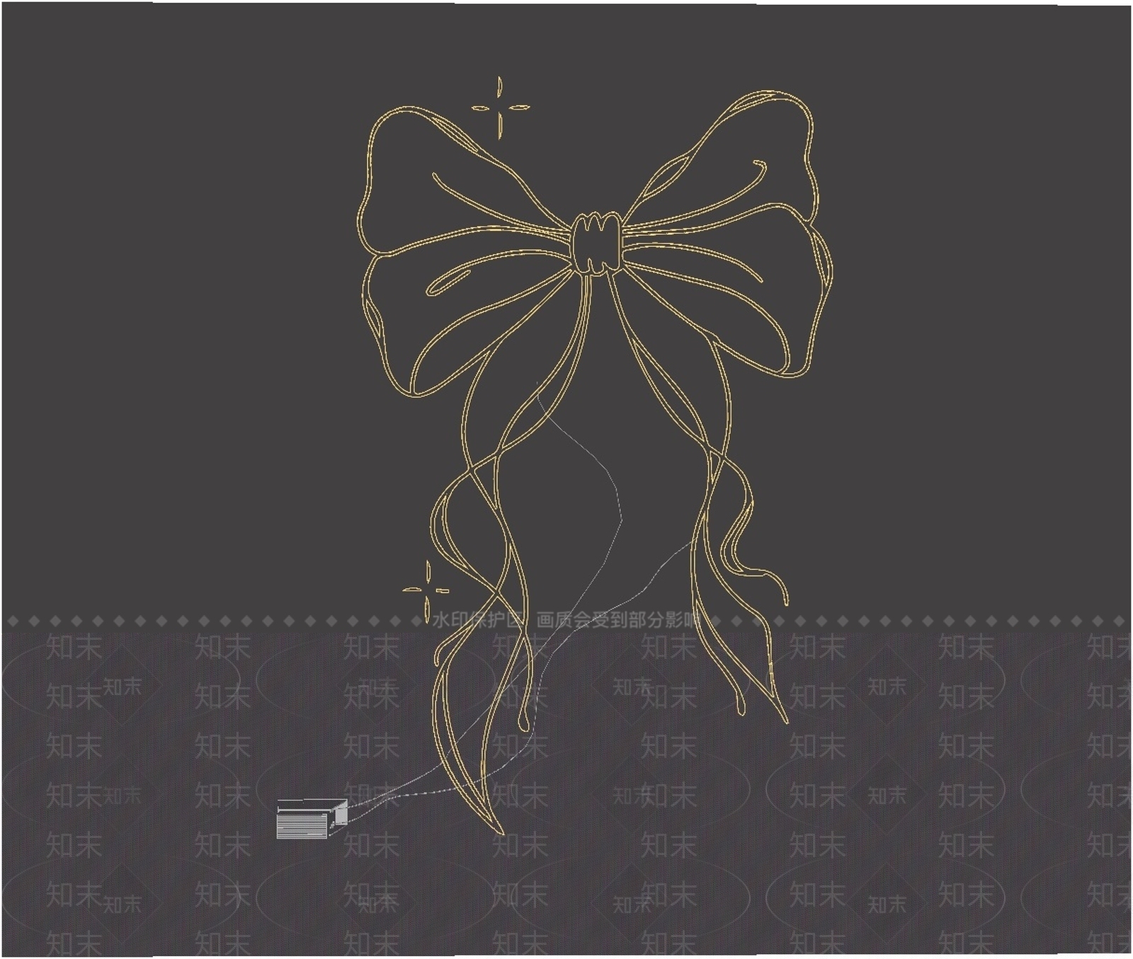 轻奢霓虹灯3D模型下载【ID:1234181326】