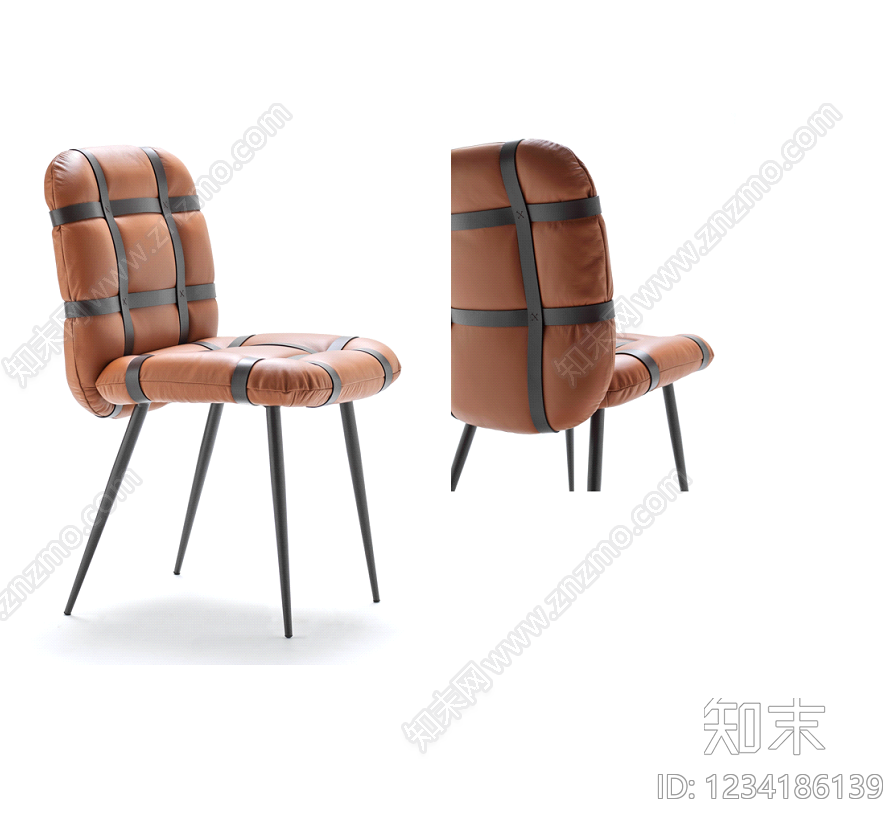 椅子cad施工图下载【ID:1234186139】