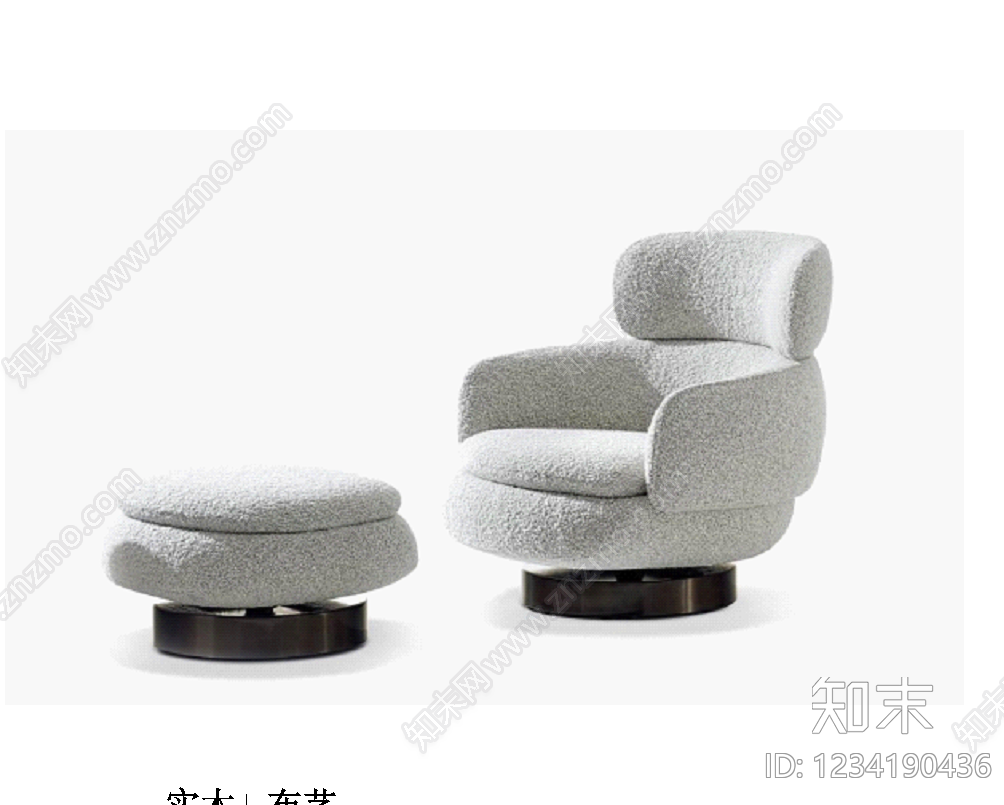椅子cad施工图下载【ID:1234190436】