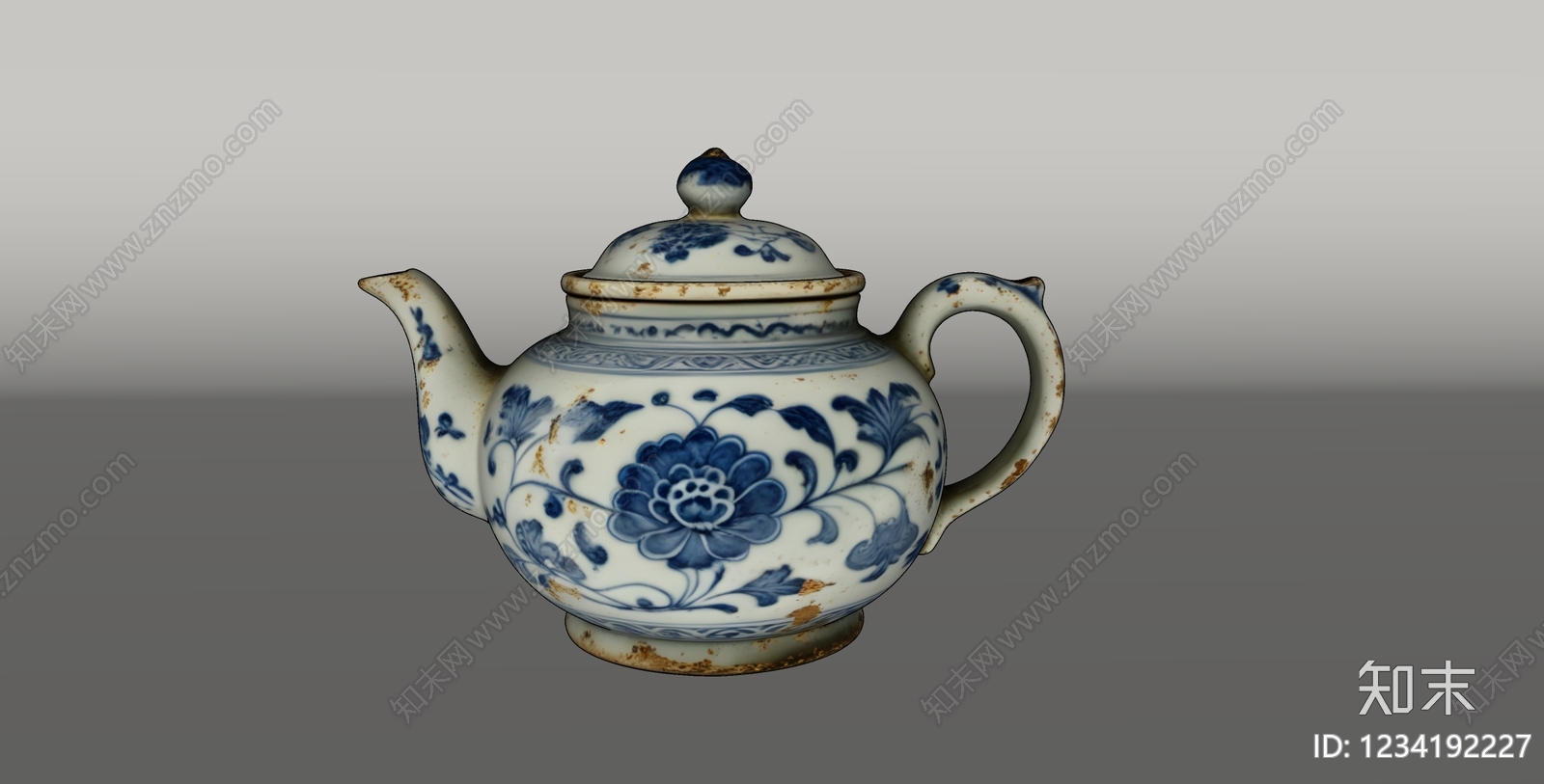 中式茶具SU模型下载【ID:1234192227】