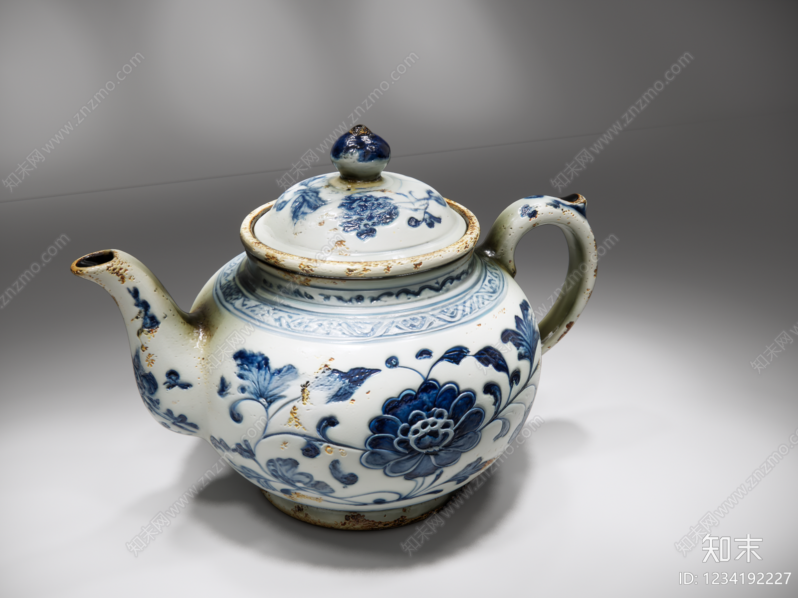 中式茶具SU模型下载【ID:1234192227】
