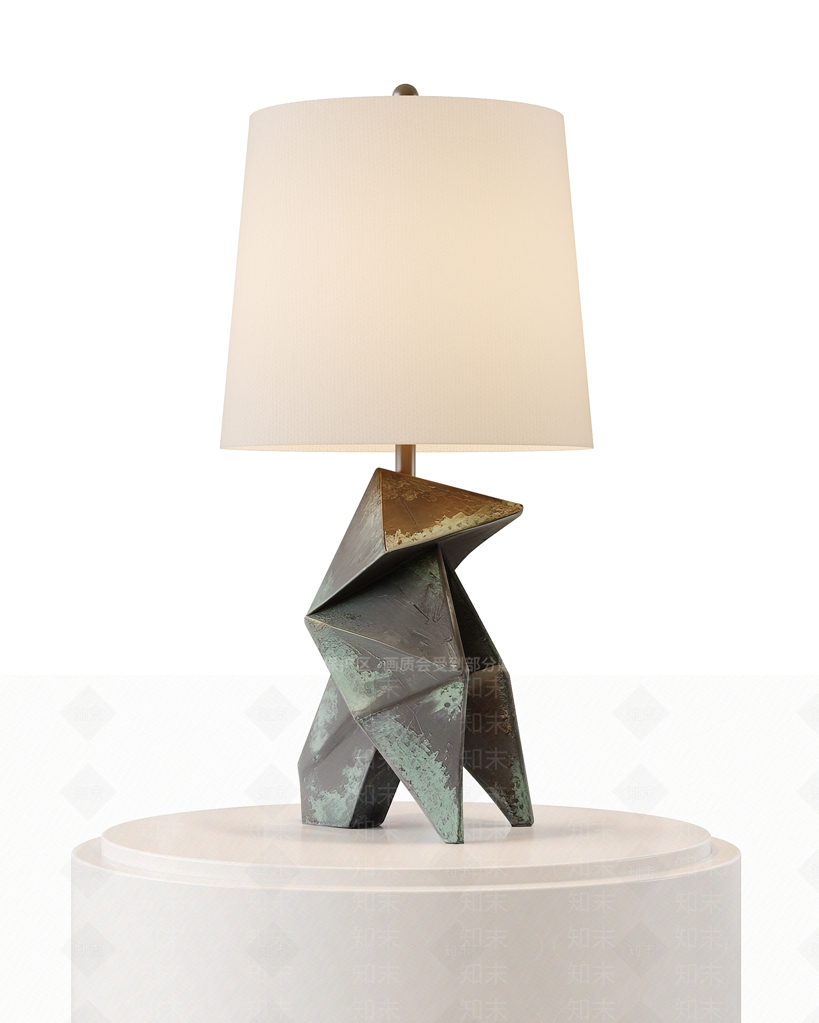 现代台灯3D模型下载【ID:1234201598】