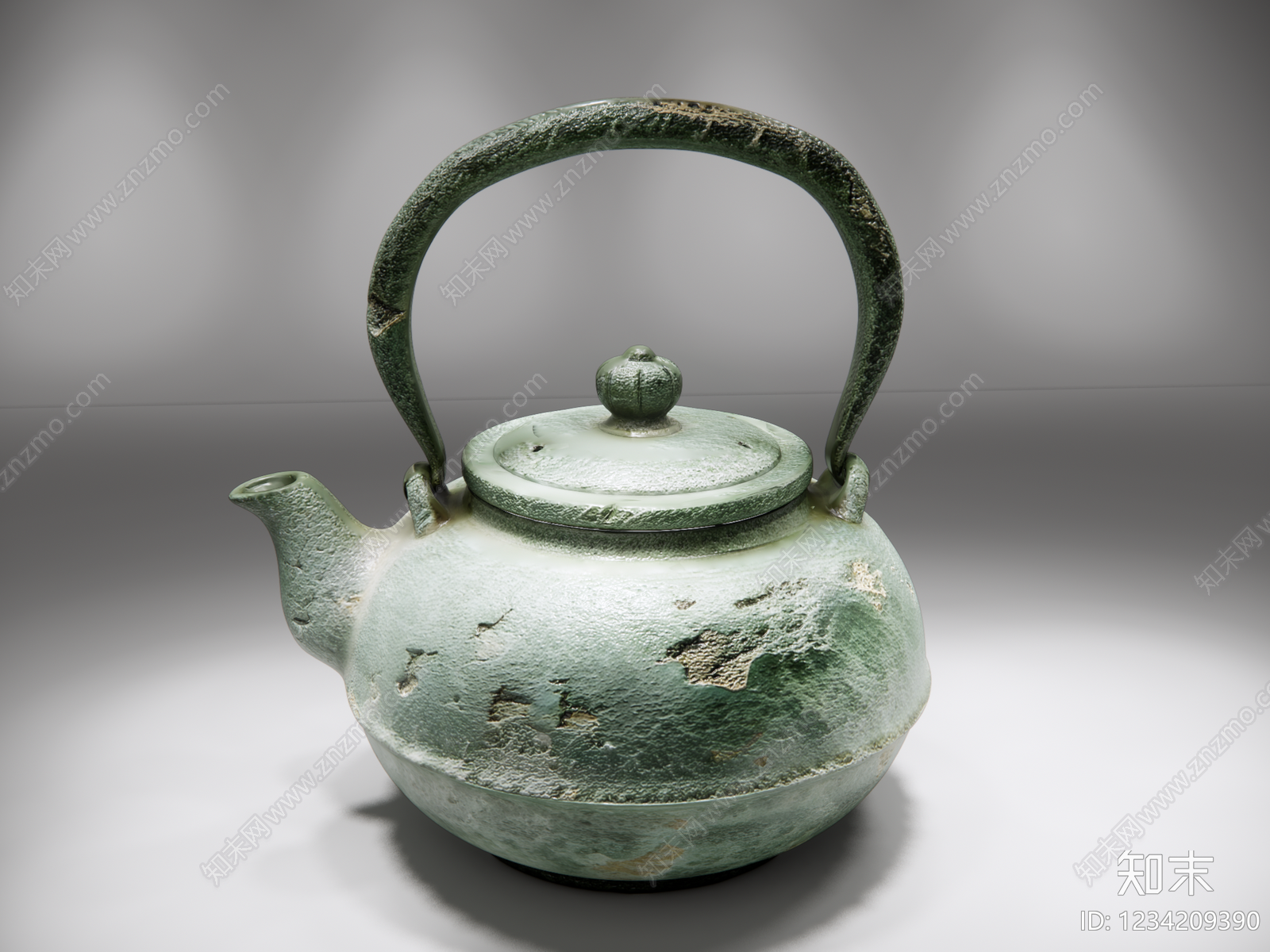 中式茶具SU模型下载【ID:1234209390】
