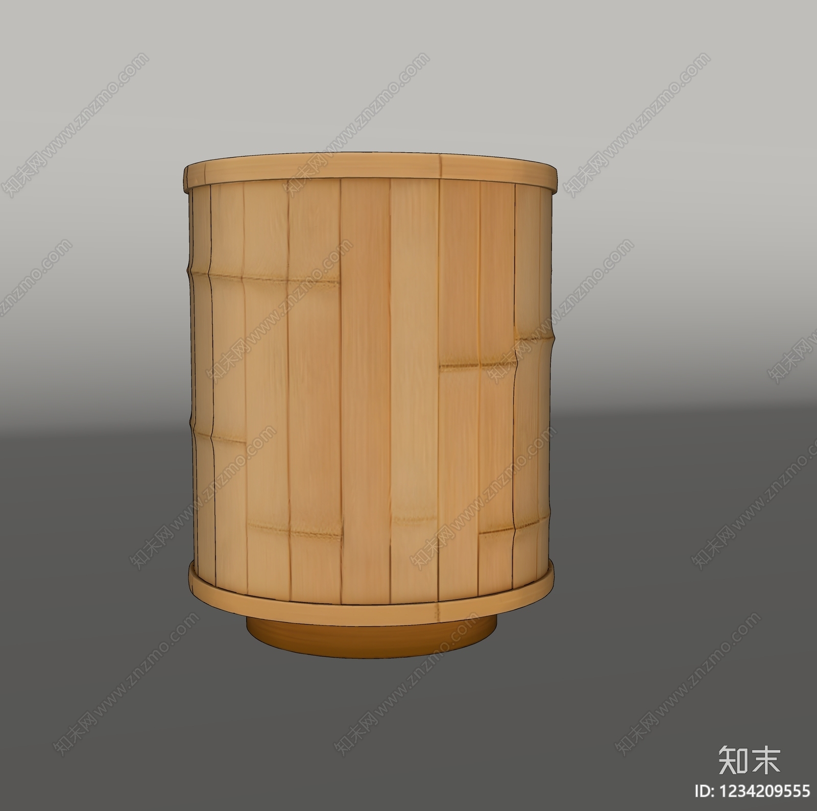 原木风厨具SU模型下载【ID:1234209555】