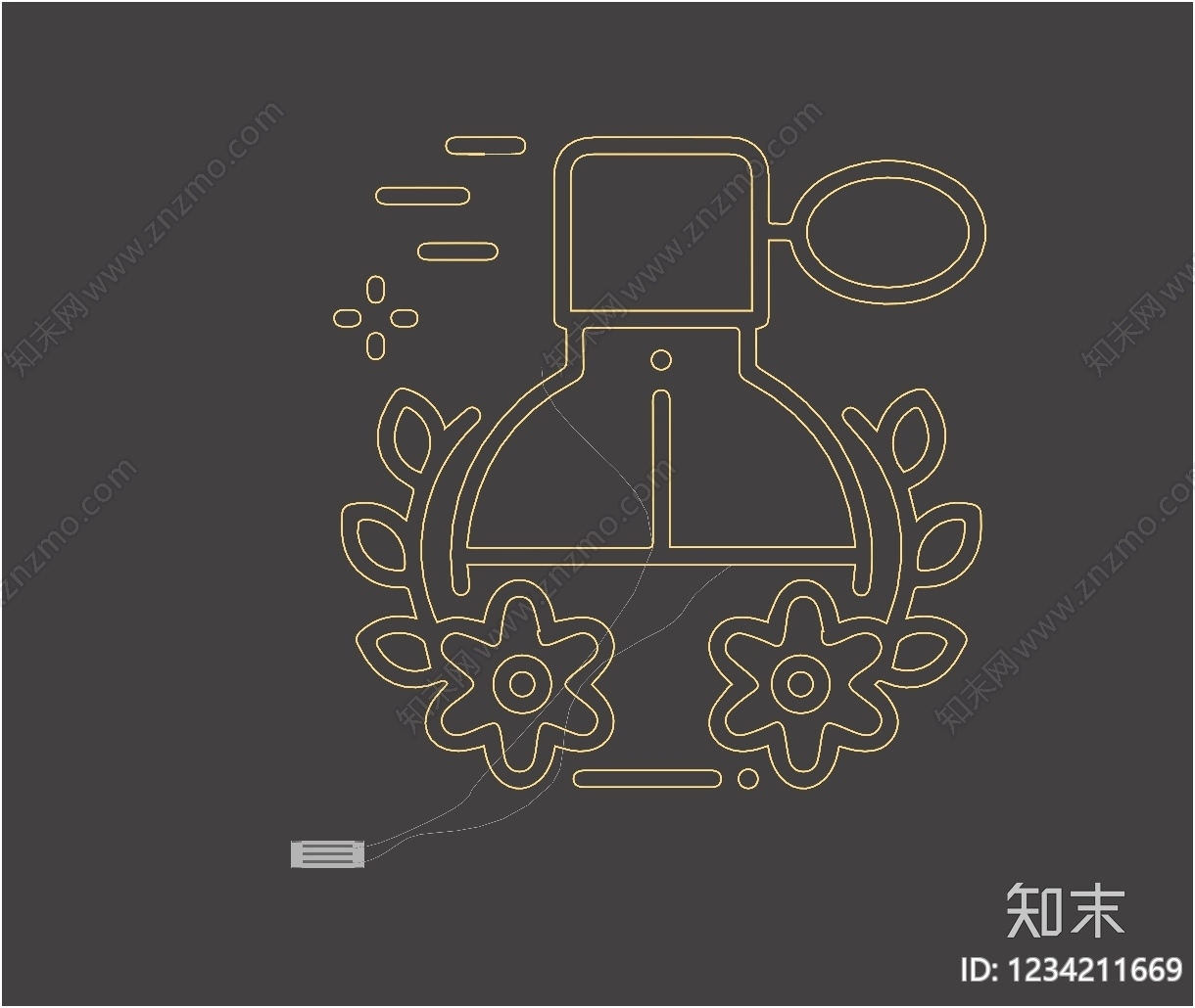 赛博朋克风霓虹灯SU模型下载【ID:1234211669】