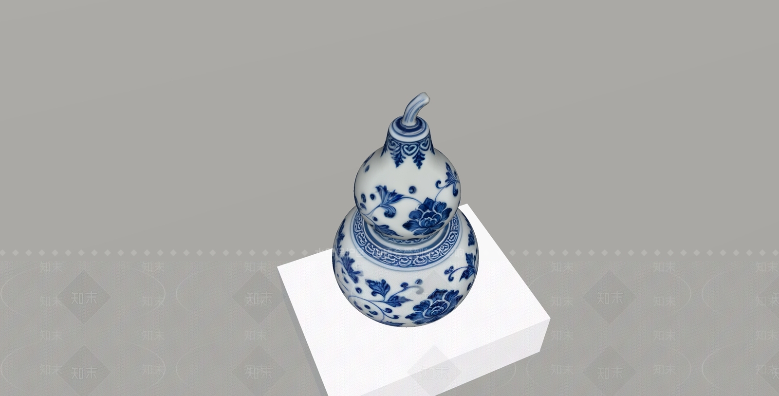 中式罐子SU模型下载【ID:1234211934】