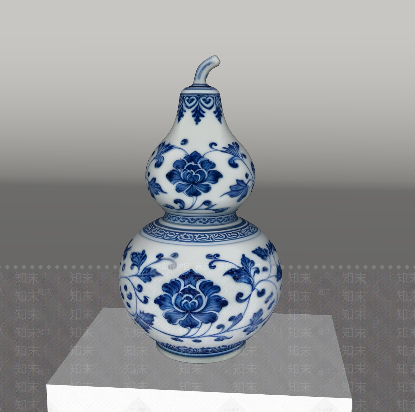 中式罐子SU模型下载【ID:1234211934】