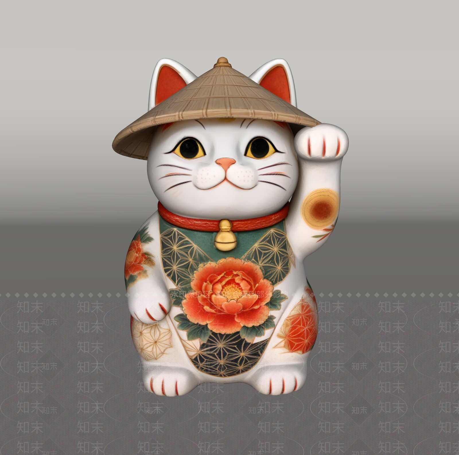 日式雕塑摆件SU模型下载【ID:1234212101】