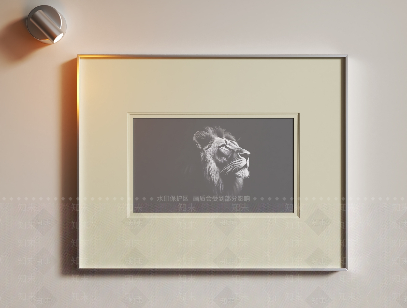 极简黑白挂画3D模型下载【ID:1234217973】