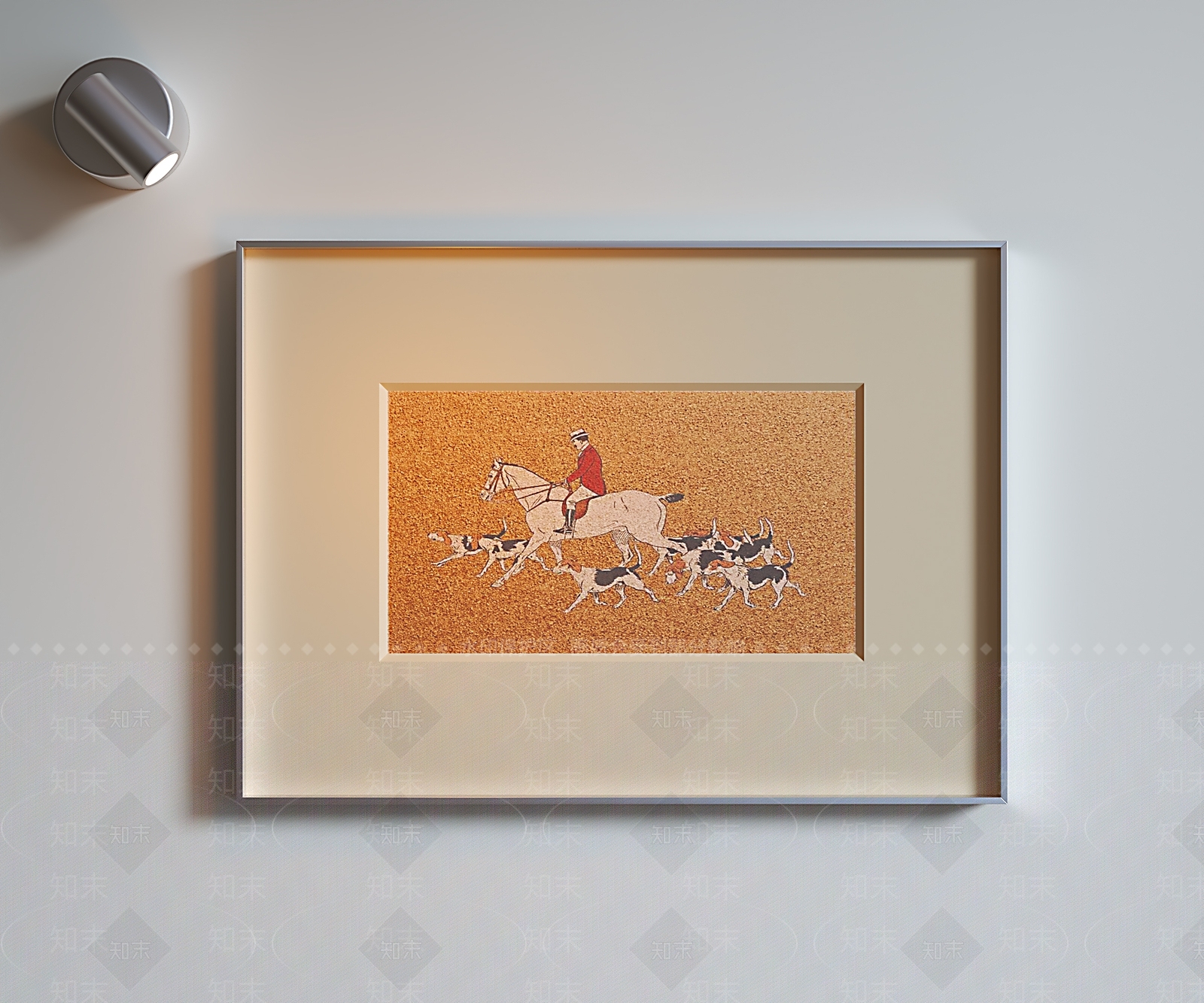 现代简约抽象挂画3D模型下载【ID:1234218400】