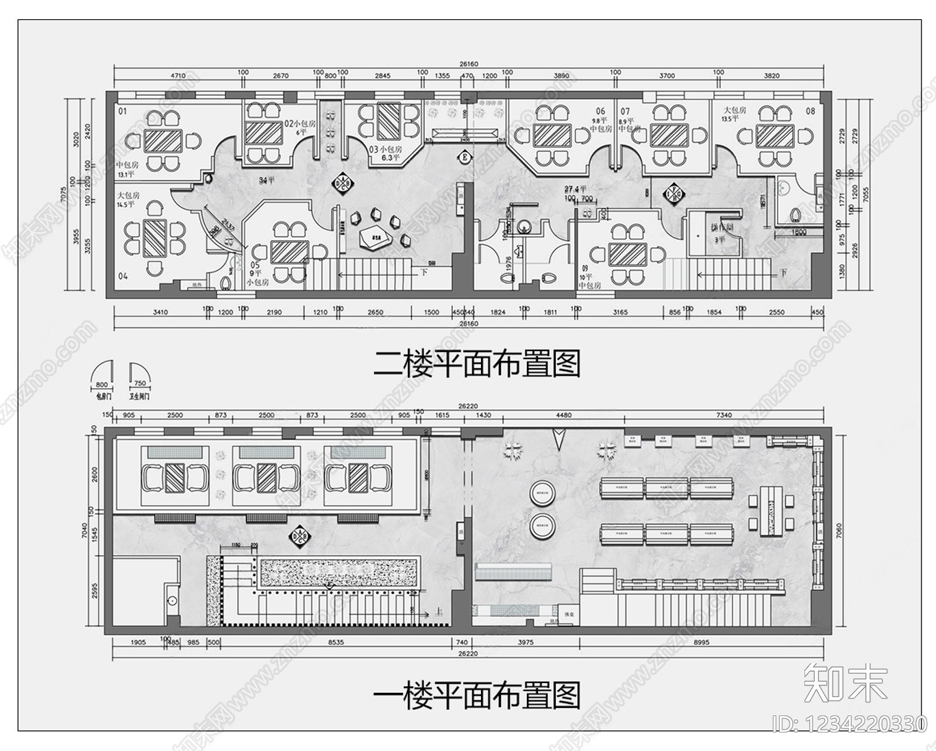 茶馆CAD图纸