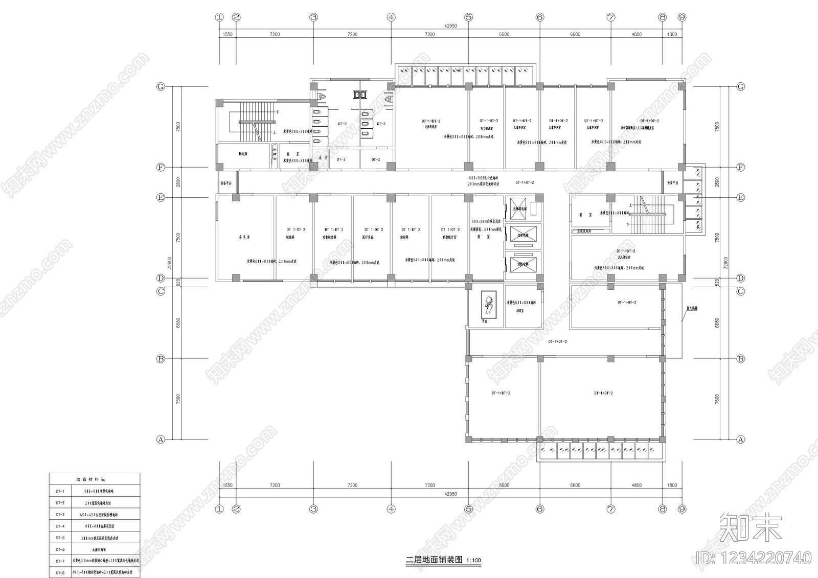 医院cad施工图下载【ID:1234220740】