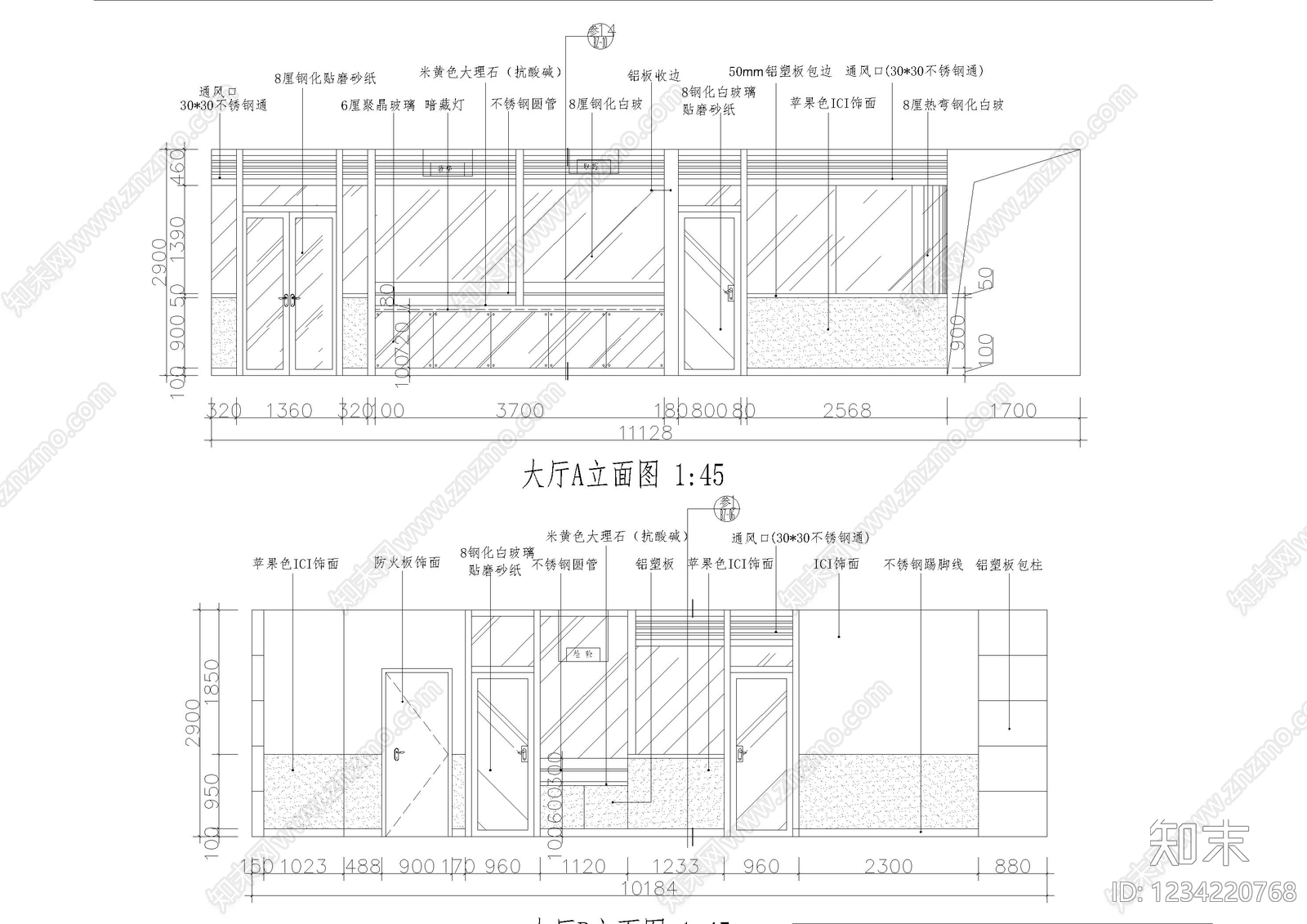 医院cad施工图下载【ID:1234220768】