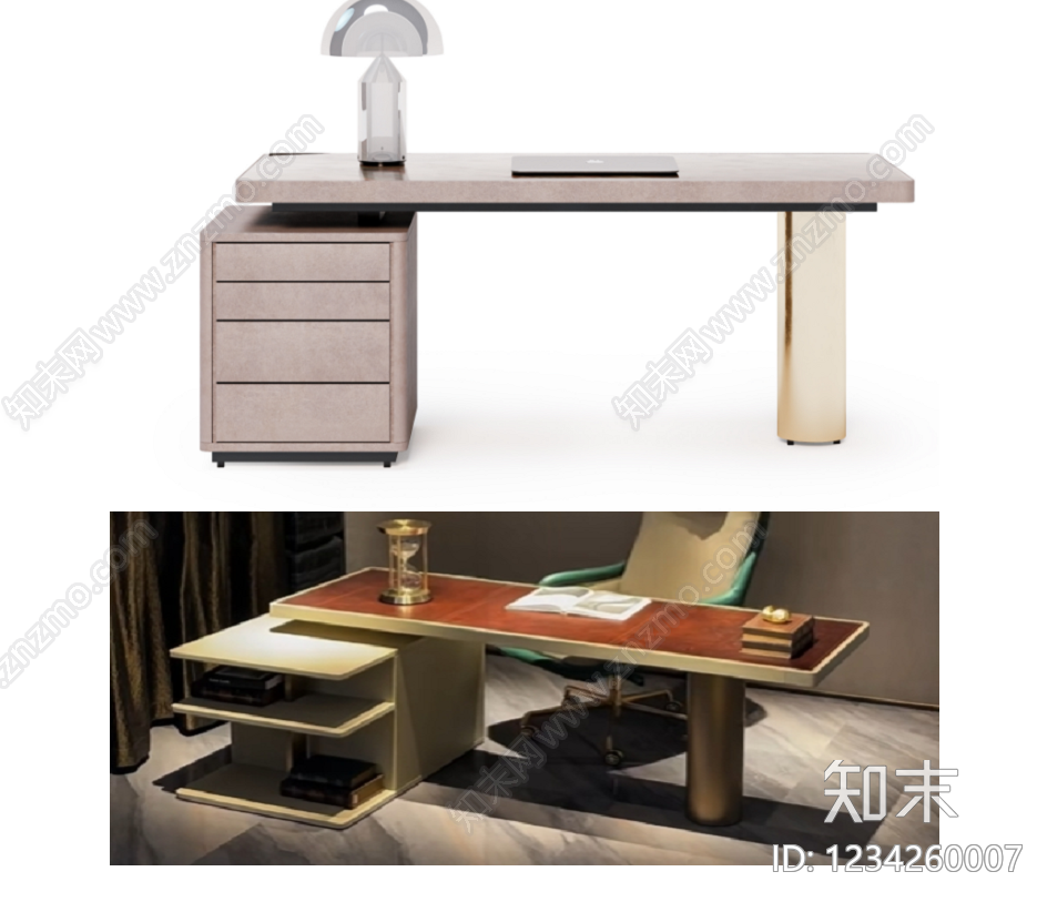 桌子cad施工图下载【ID:1234260007】