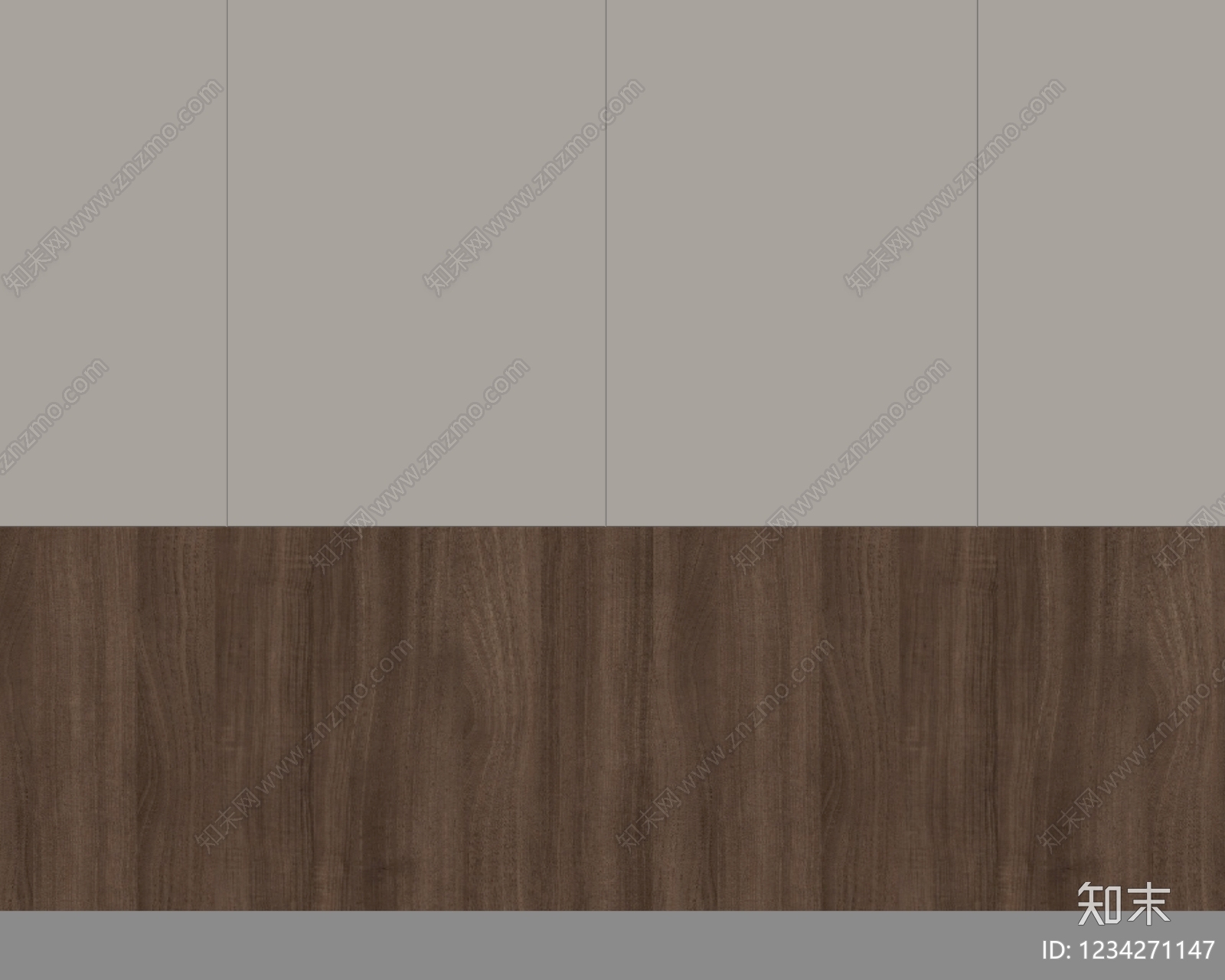 极简床头背景墙3D模型下载【ID:1234271147】