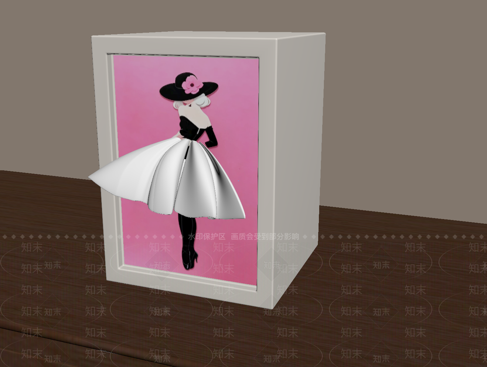 现代艺术装置3D模型下载【ID:1234273671】