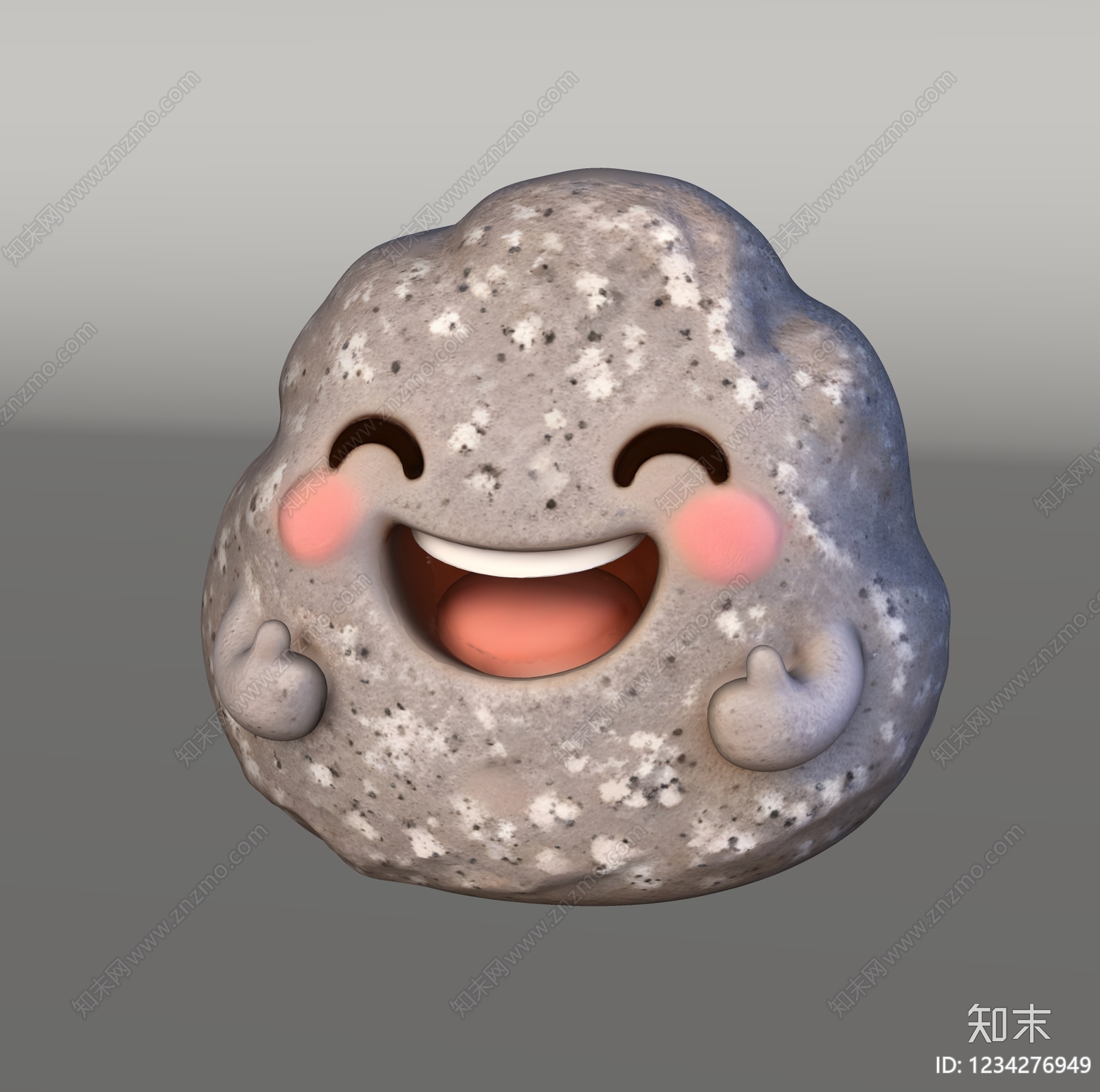 雕塑摆件SU模型下载【ID:1234276949】