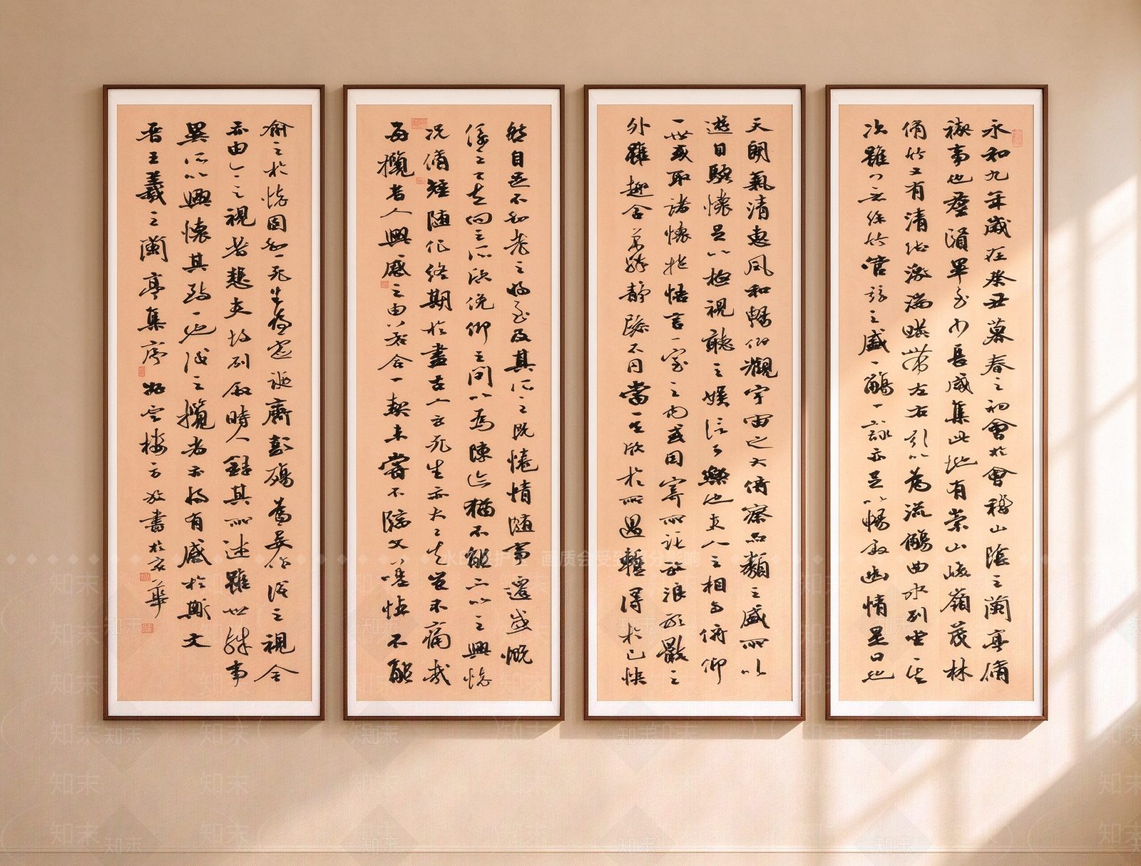 新中式字画SU模型下载【ID:1234289657】
