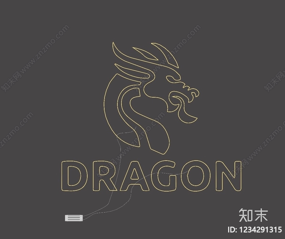 赛博朋克风霓虹灯SU模型下载【ID:1234291315】
