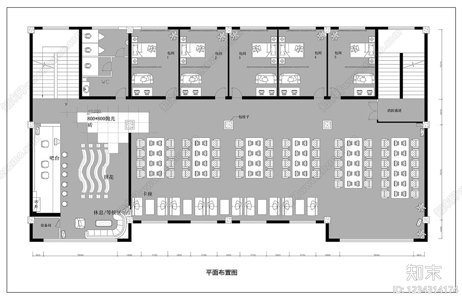 其他工装空间CAD图纸