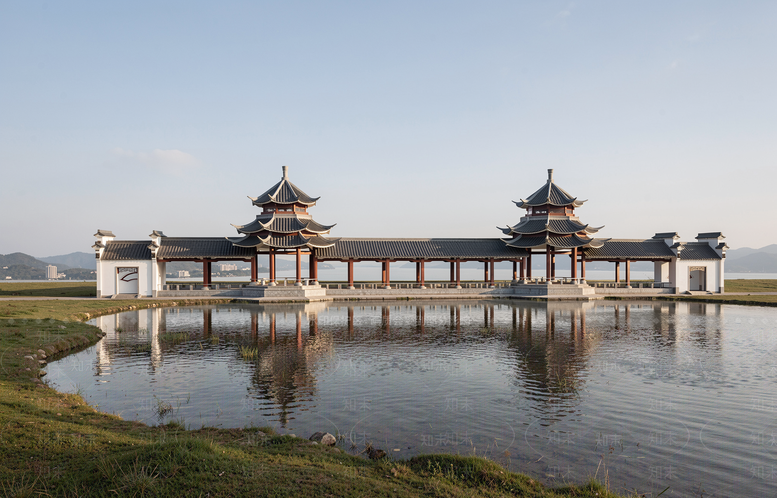 中式古建古建筑SU模型下载【ID:1234331618】