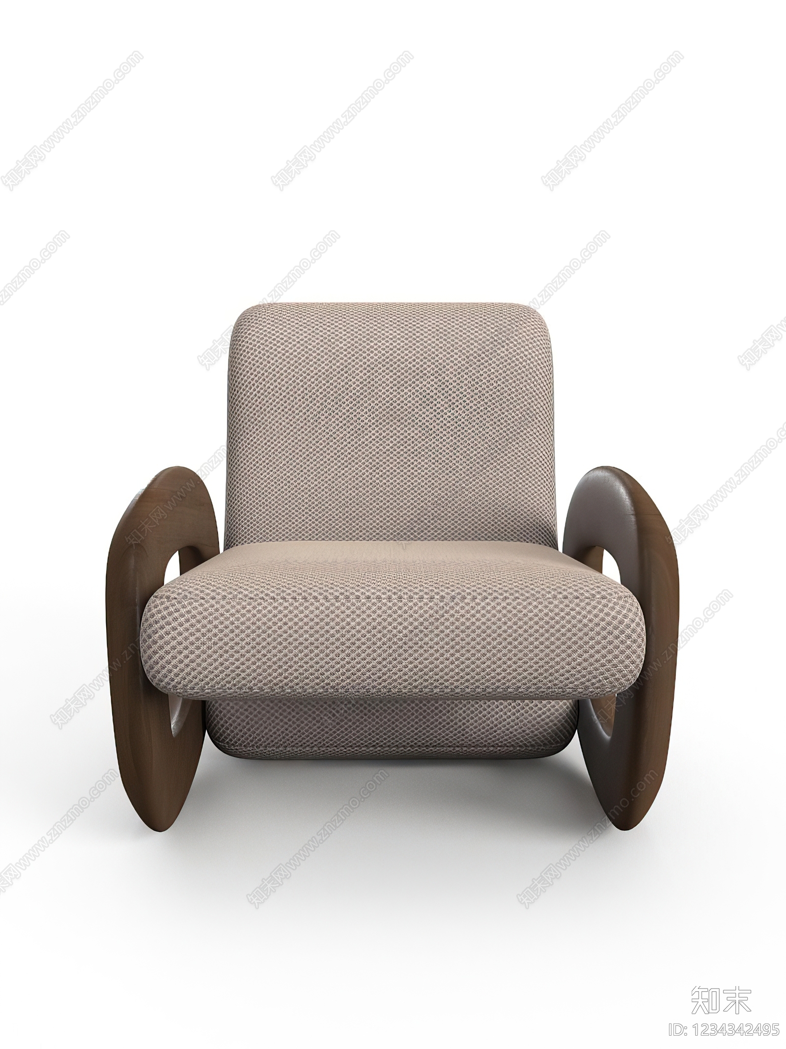 中古风休闲椅SU模型下载【ID:1234342495】