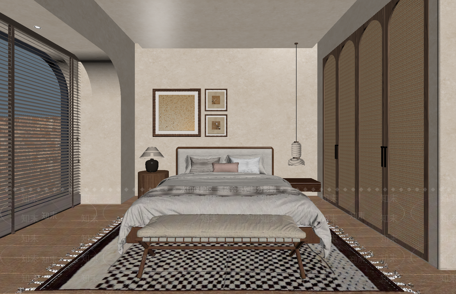 侘寂老人房3D模型下载【ID:1234342736】