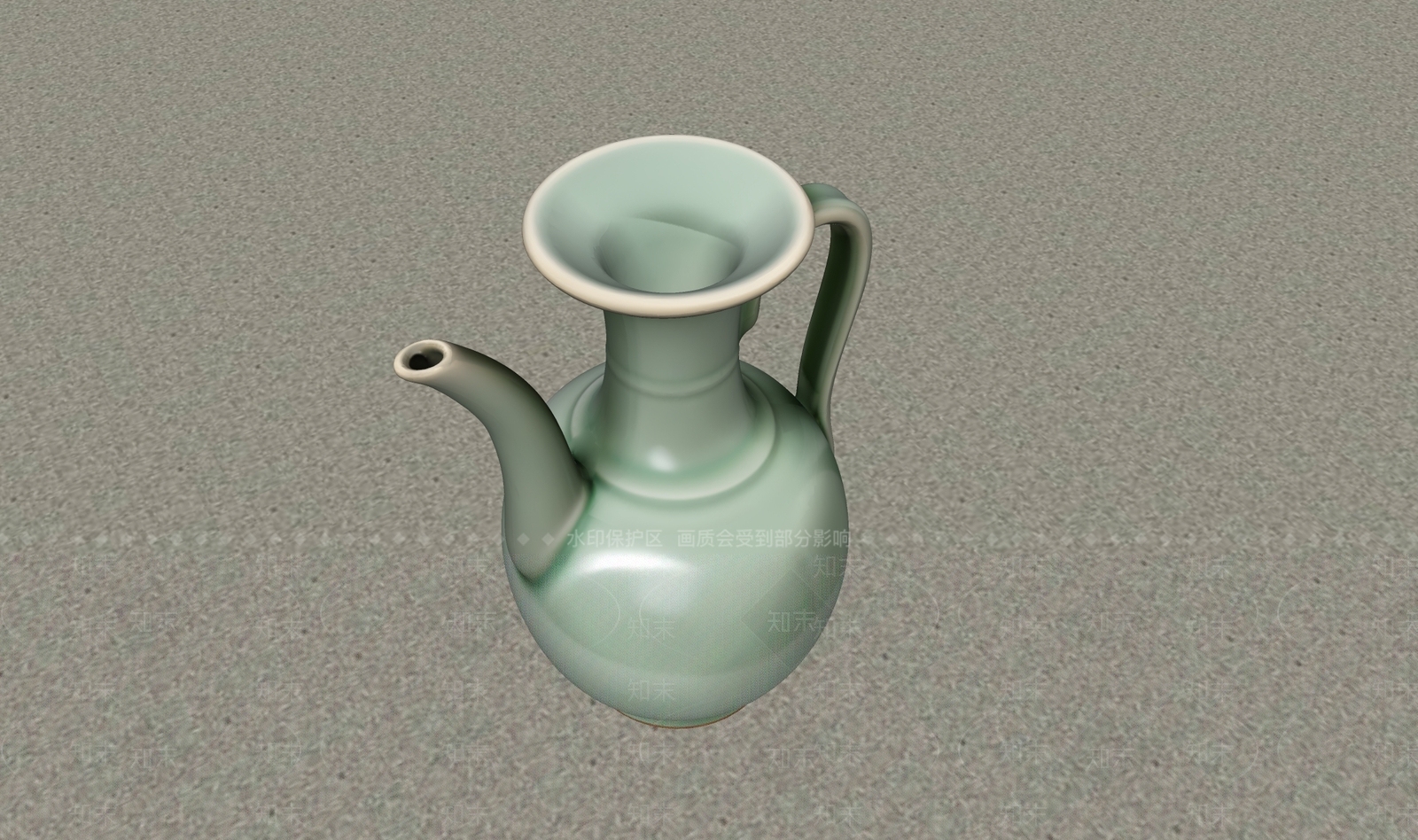 中式酒具SU模型下载【ID:1234351306】