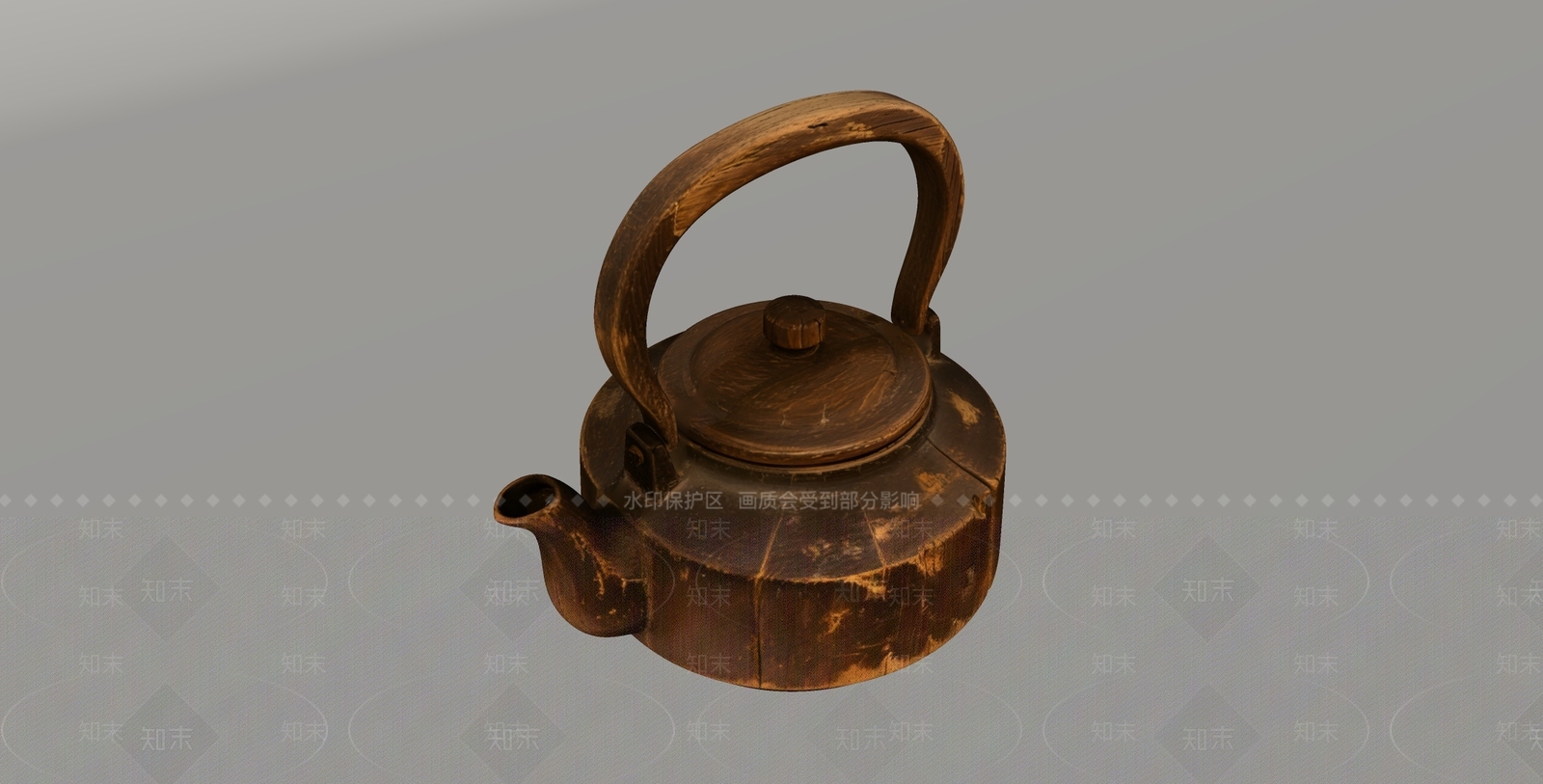复古茶具SU模型下载【ID:1234352246】