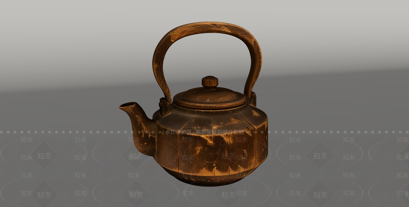 复古茶具SU模型下载【ID:1234352246】