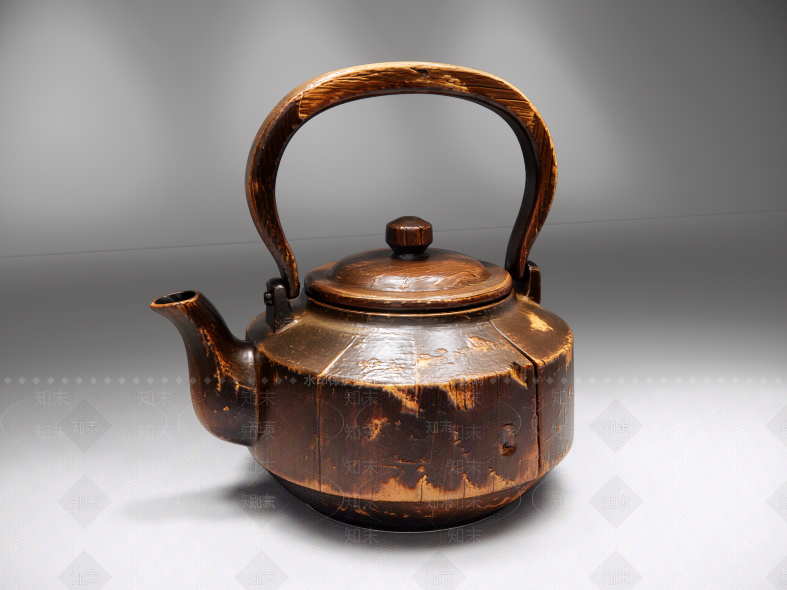 复古茶具SU模型下载【ID:1234352246】