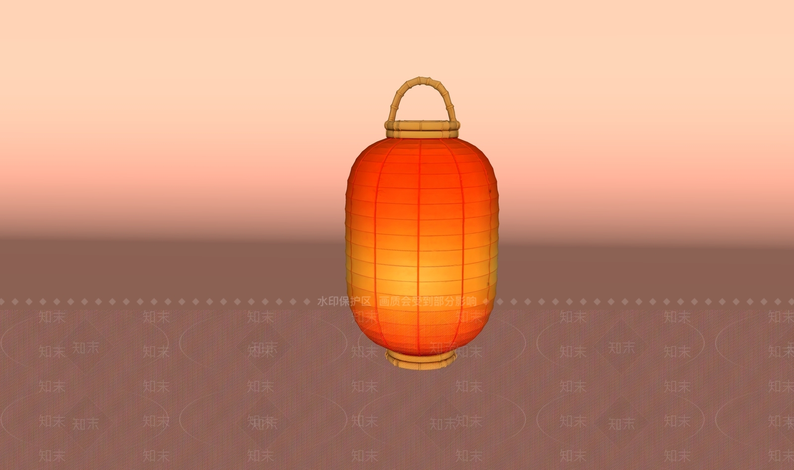 中式灯笼SU模型下载【ID:1234353066】