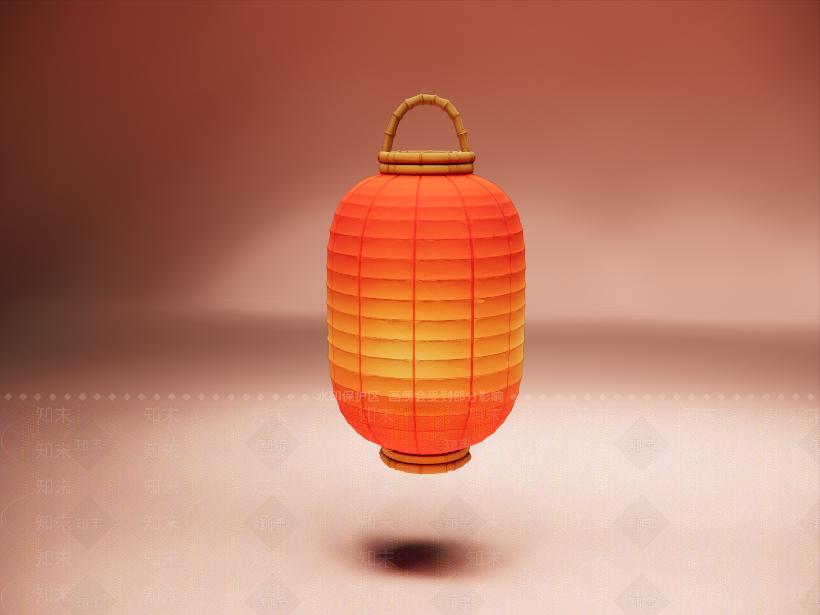 中式灯笼SU模型下载【ID:1234353066】