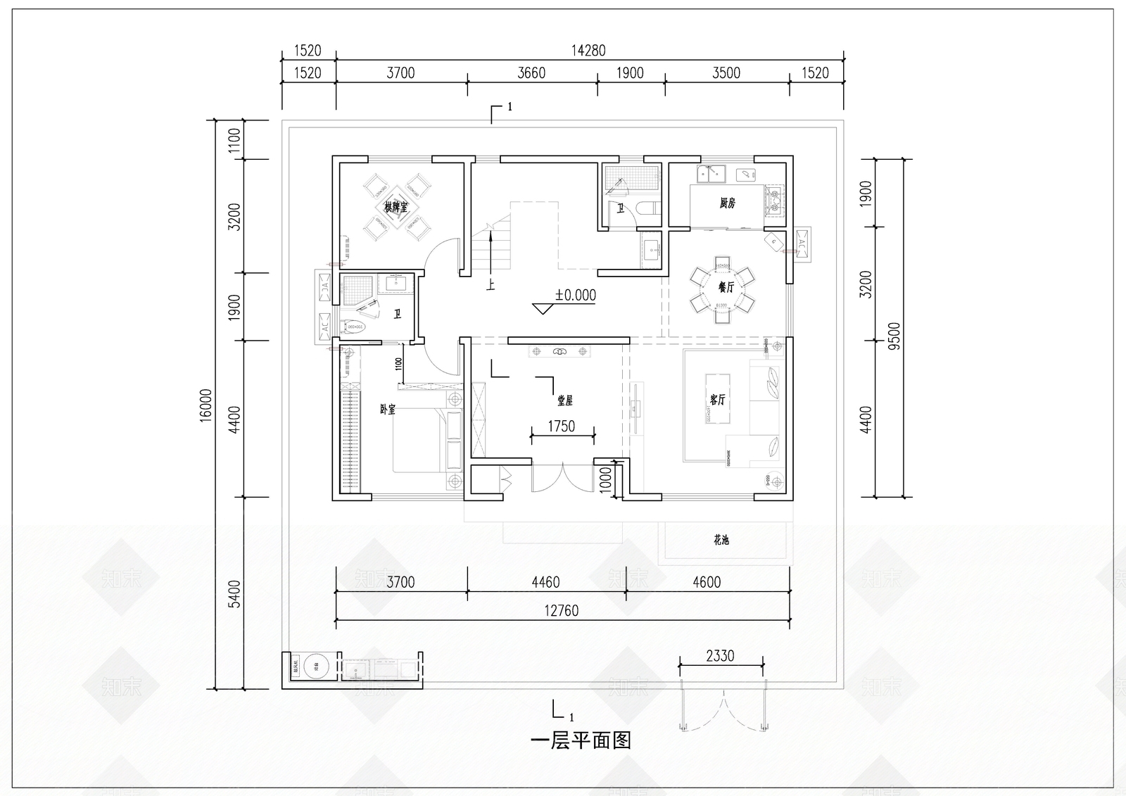 新中式独栋别墅SU模型下载【ID:1234362733】