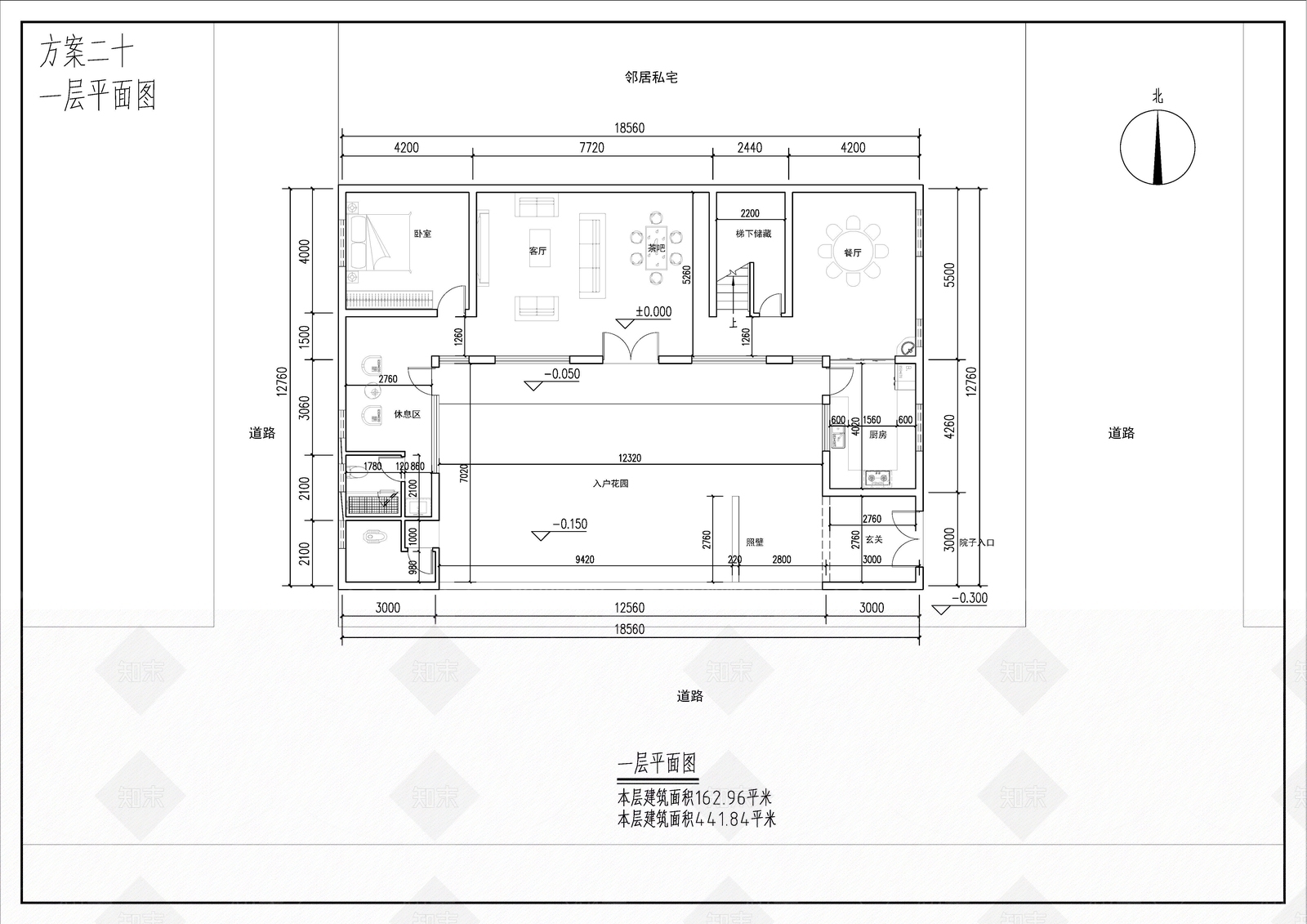 新中式乡村民房SU模型下载【ID:1234365054】