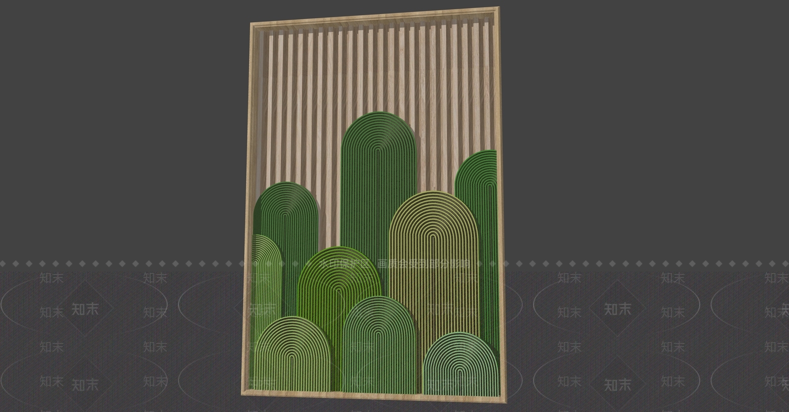 原木风背景墙SU模型下载【ID:1234366328】
