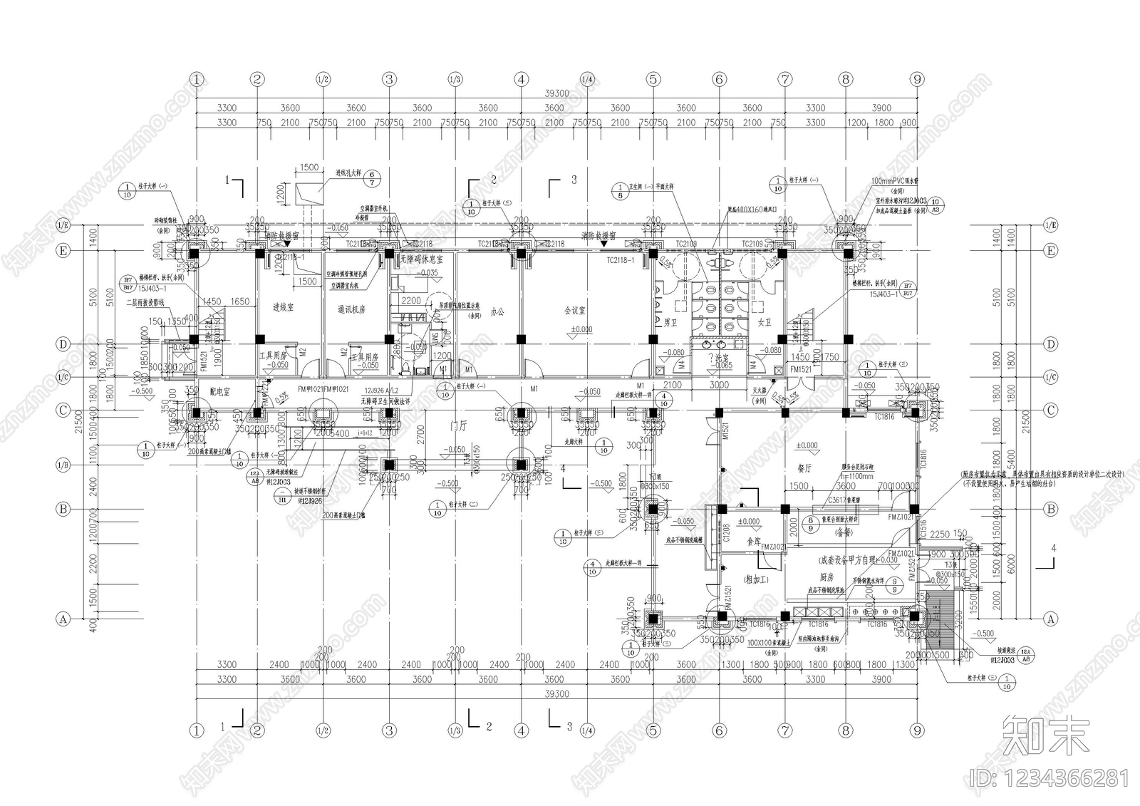 其他公共建筑cad施工图下载【ID:1234366281】