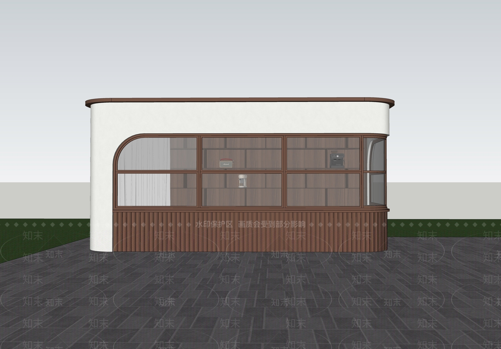 中古风其他商业建筑SU模型下载【ID:1234374891】