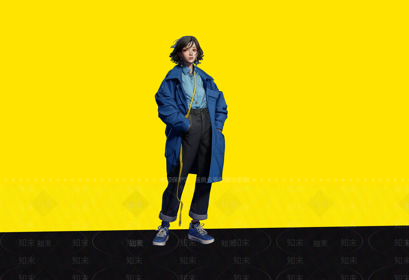 虚拟人物SU模型下载【ID:1234383154】