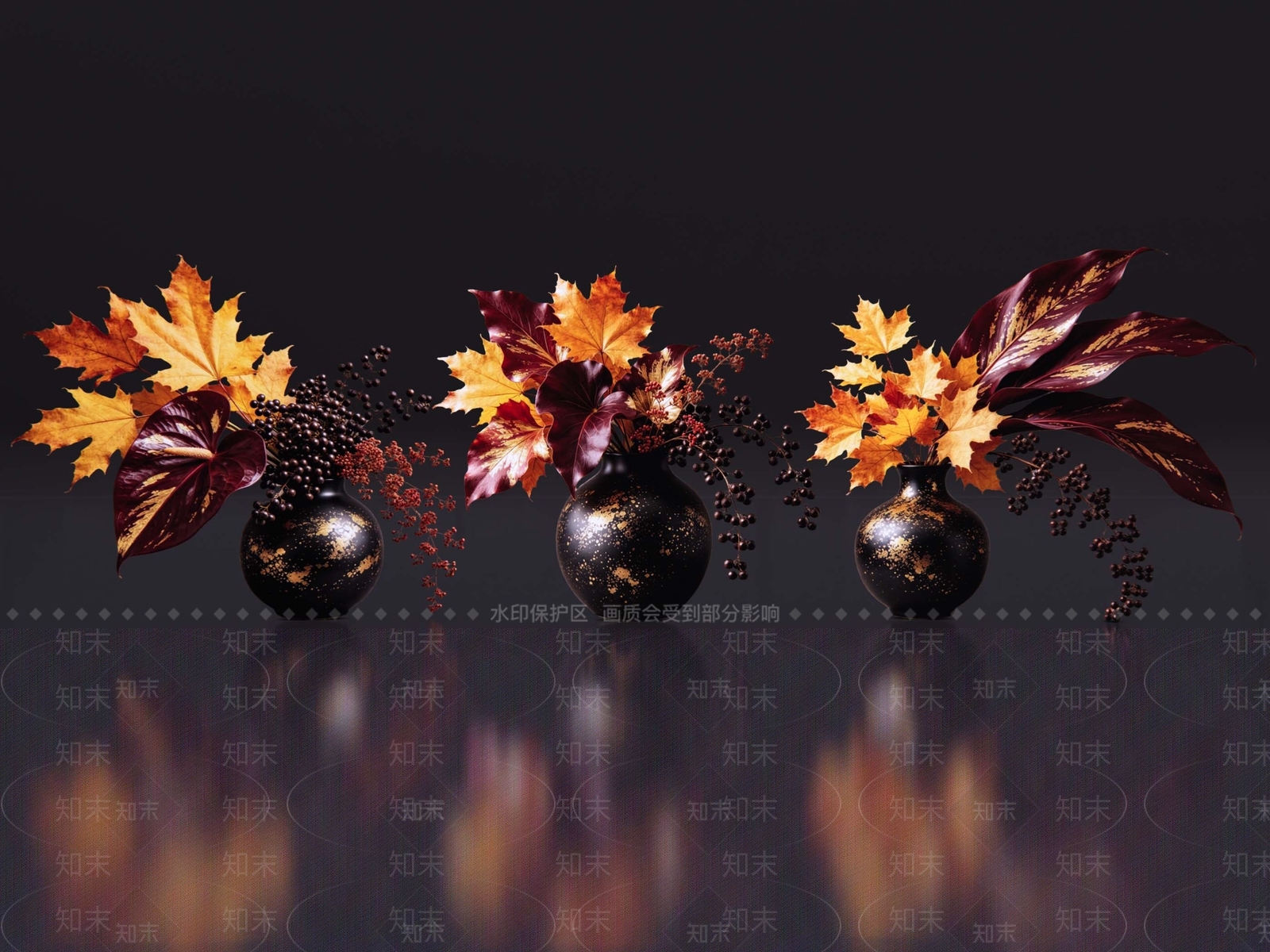 轻奢花境SU模型下载【ID:1234386462】