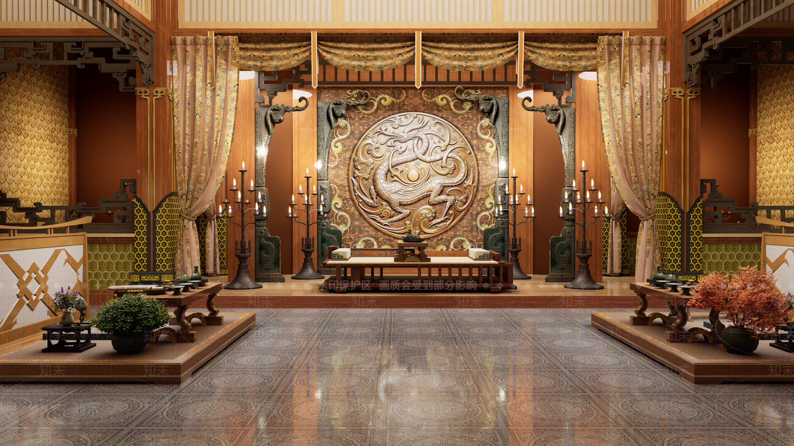 中式影视SU模型下载【ID:1234387282】