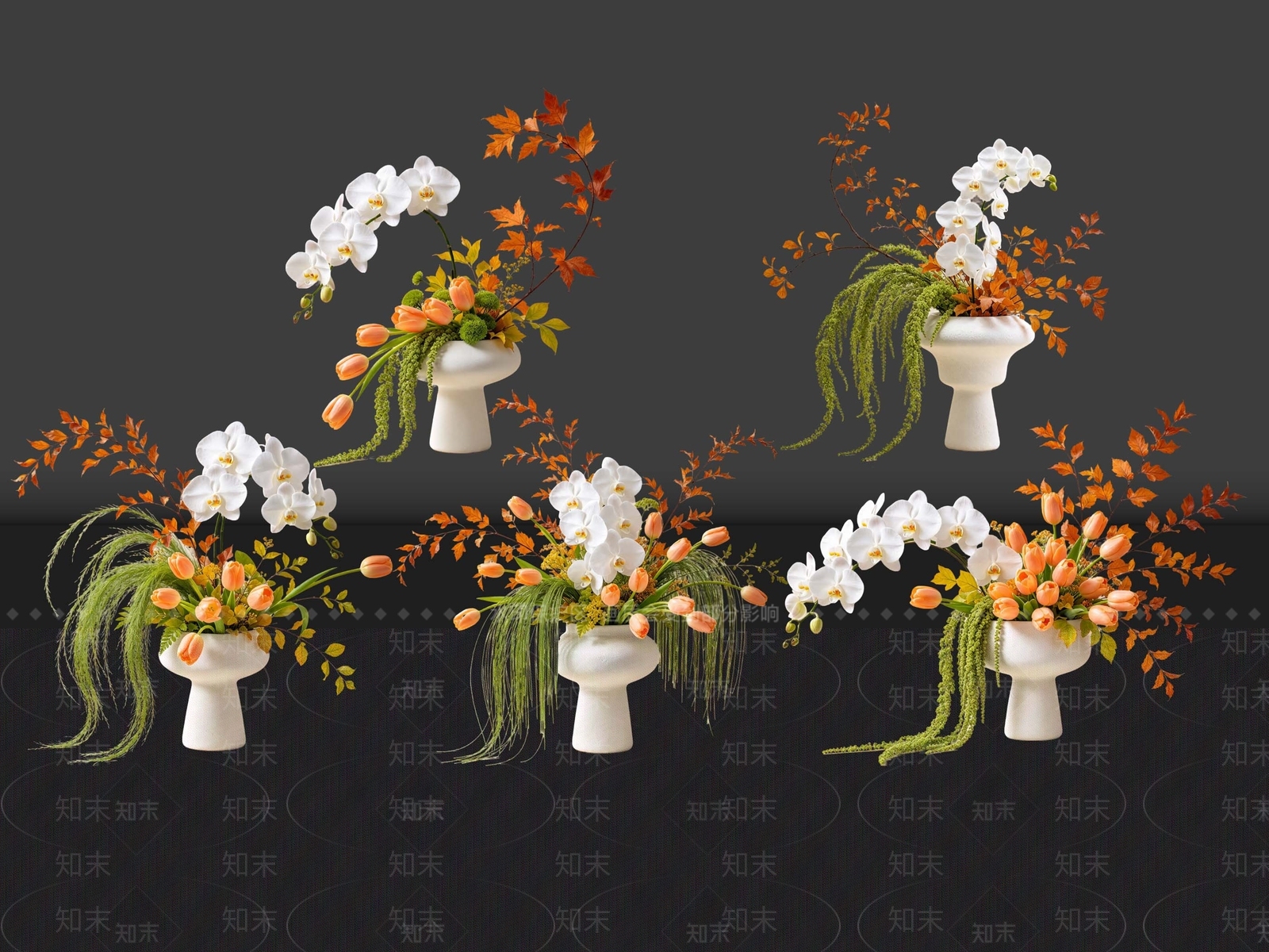 现代花境SU模型下载【ID:1234387261】