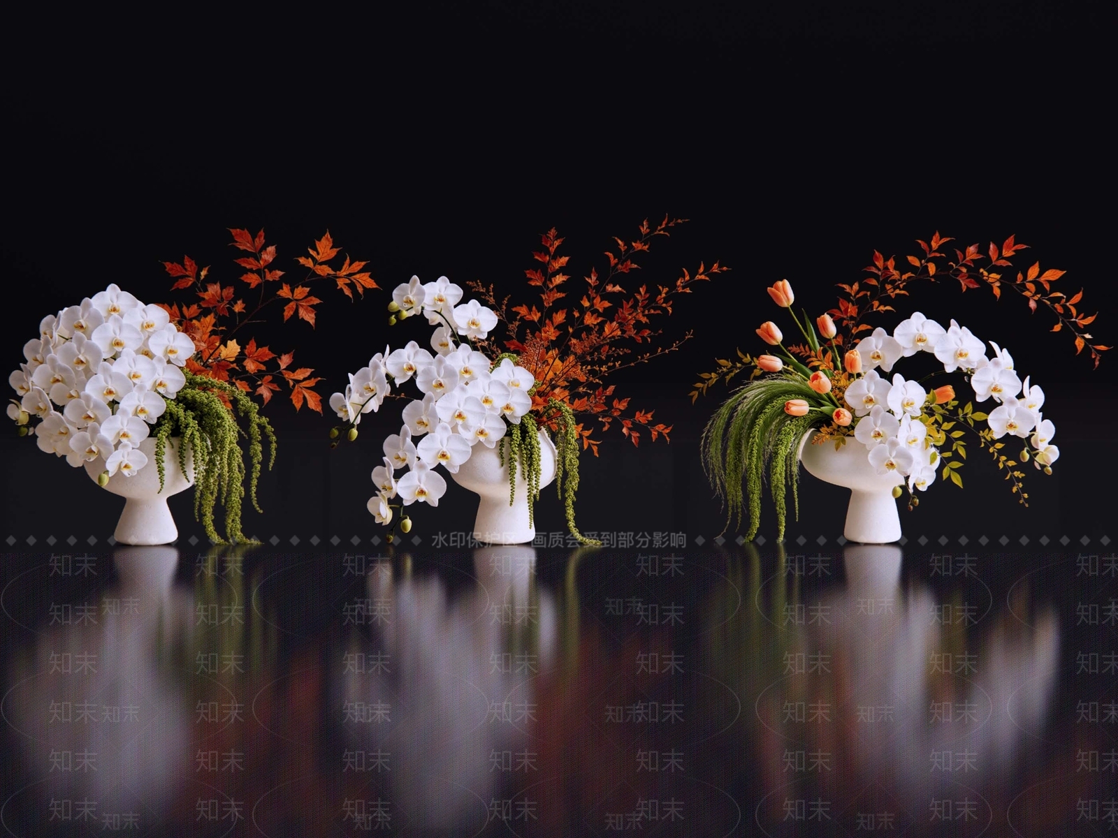 极简花境SU模型下载【ID:1234387347】
