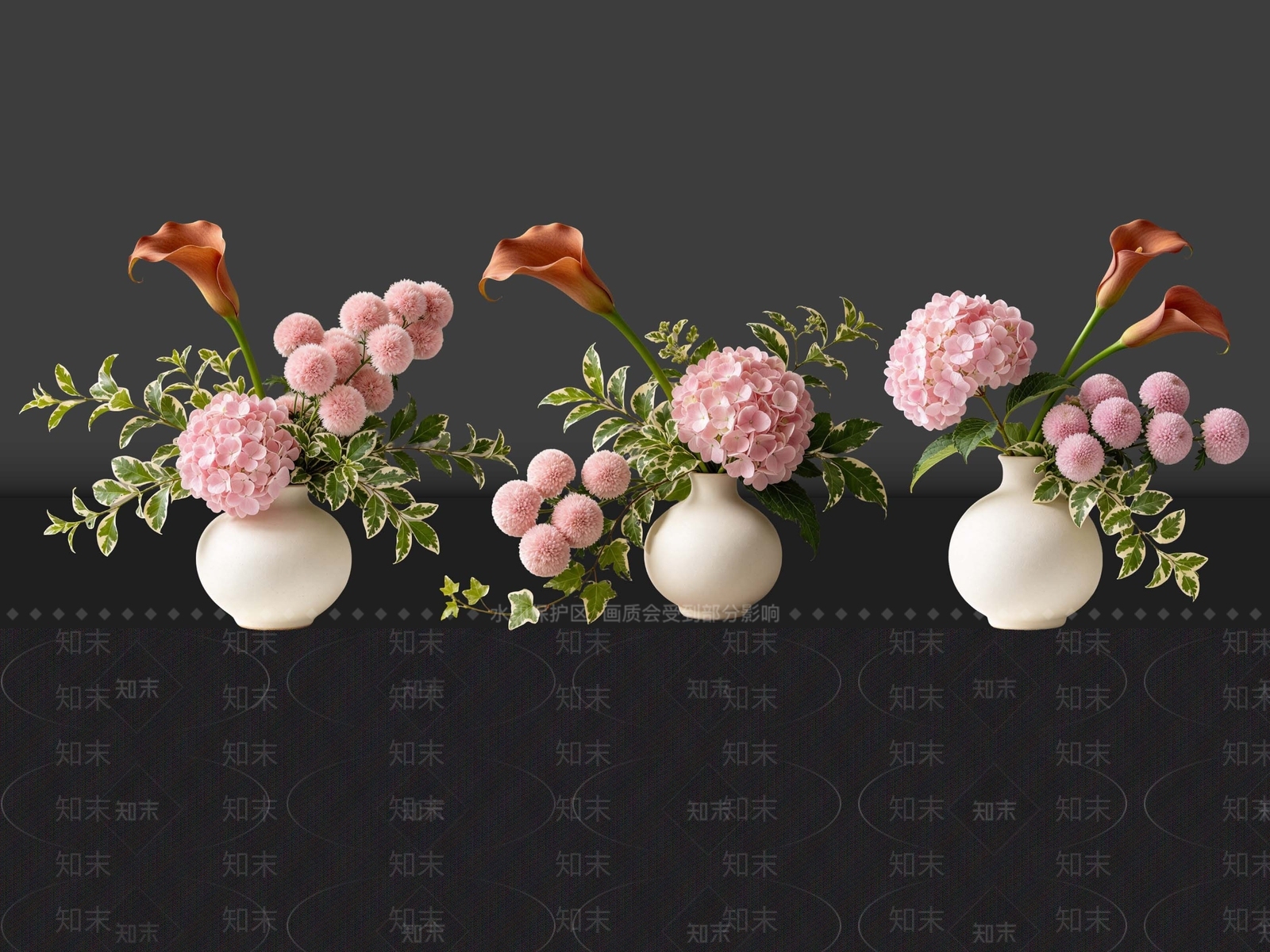 现代花境SU模型下载【ID:1234387527】