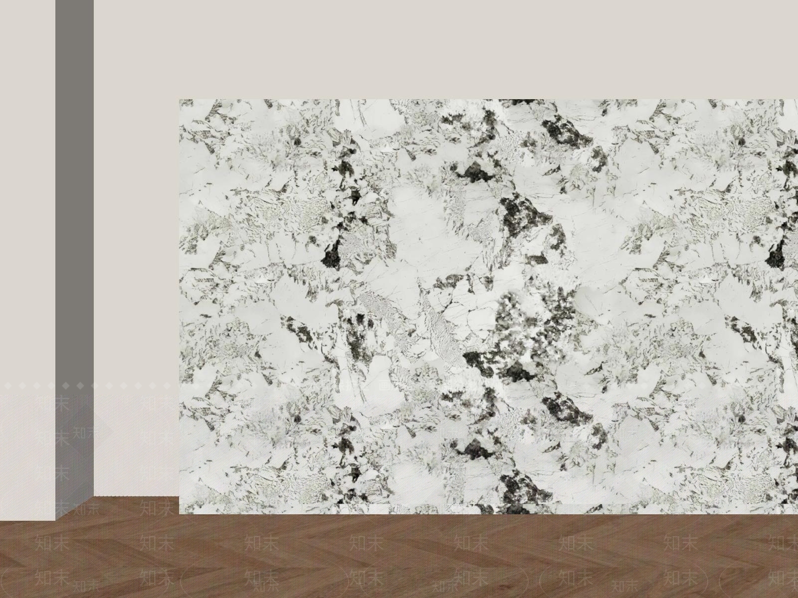 极简石材3D模型下载【ID:1234395399】